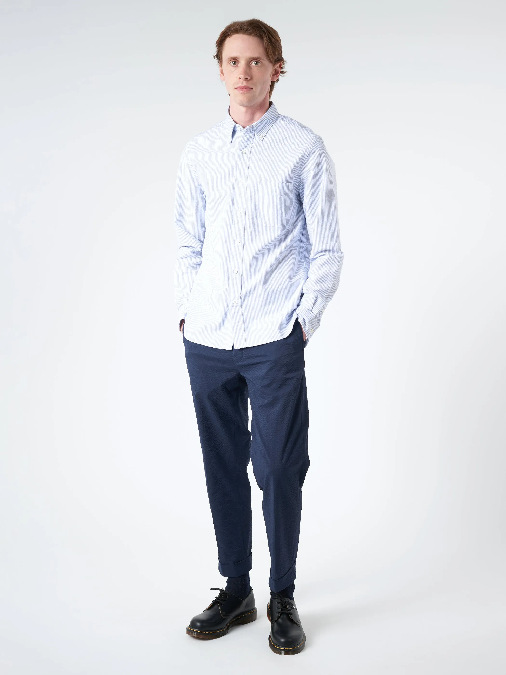 Oxford Candy Stripe Button Down sold by gravitypope product image thumbnail 2