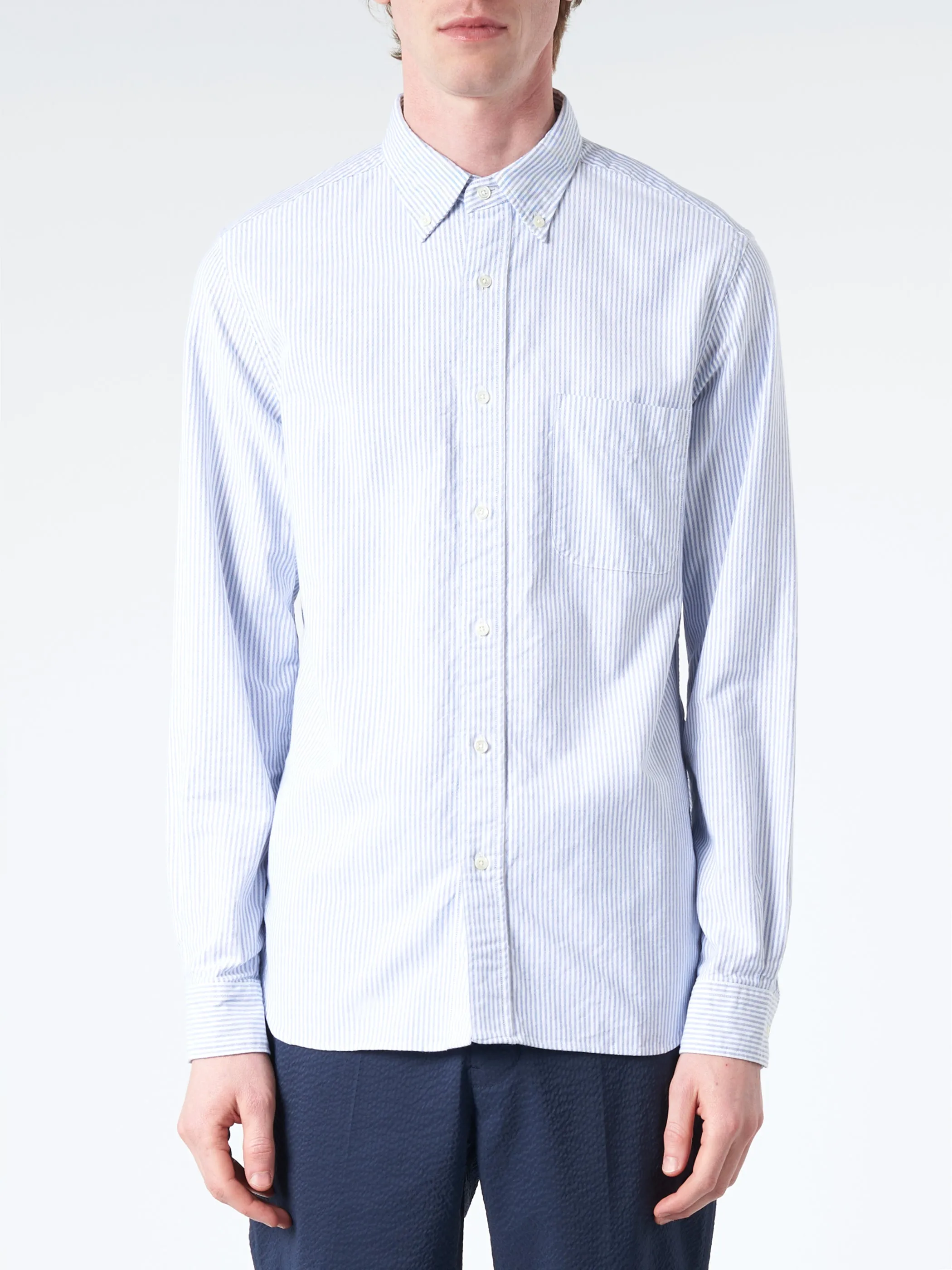 Oxford Candy Stripe Button Down sold by gravitypope