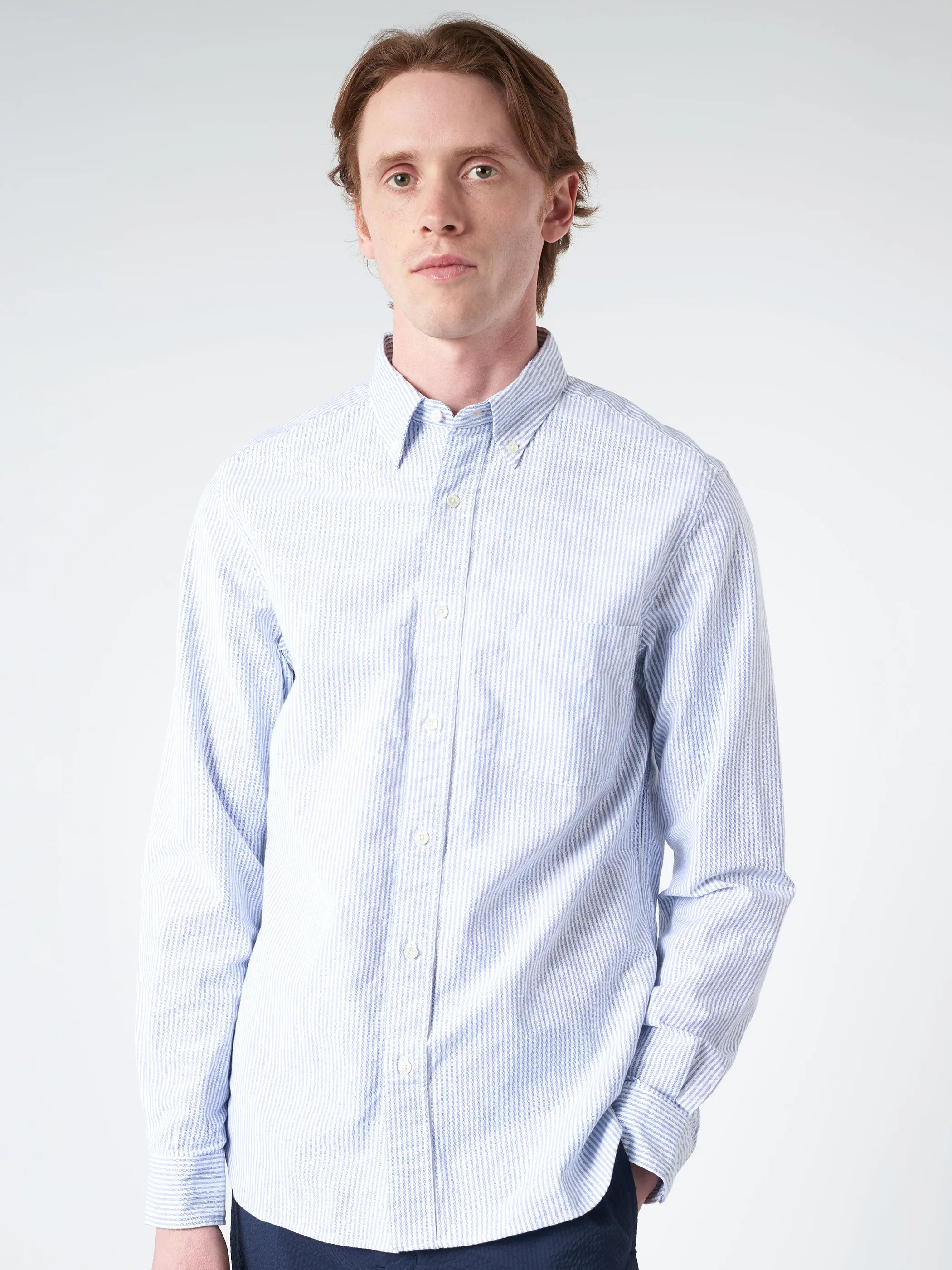 Oxford Candy Stripe Button Down sold by gravitypope product image thumbnail 4