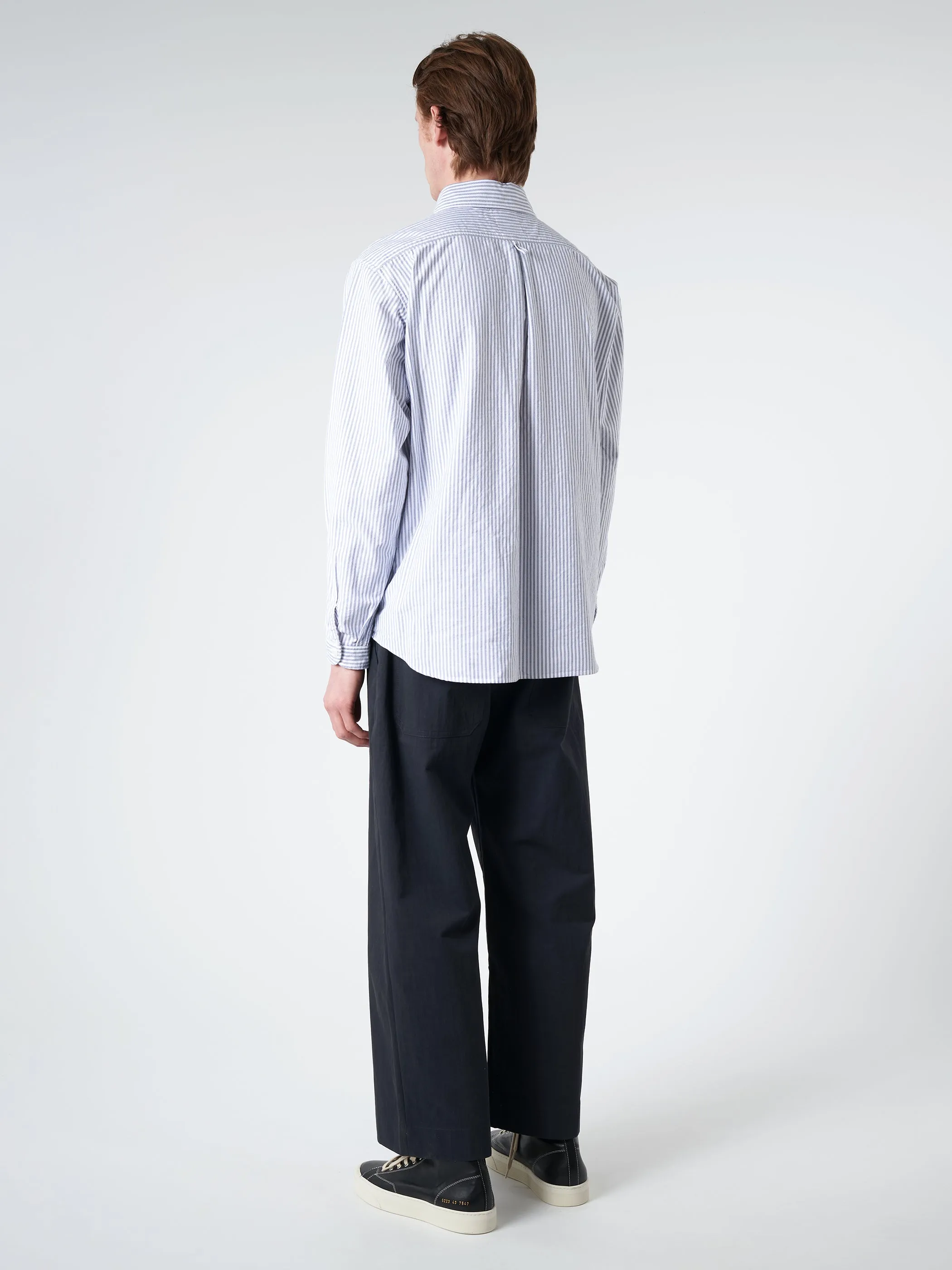 Oxford Round Collar Pullover Shirt sold by gravitypope product image thumbnail 3