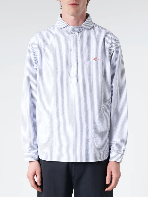 Oxford Round Collar Pullover Shirt sold by gravitypope