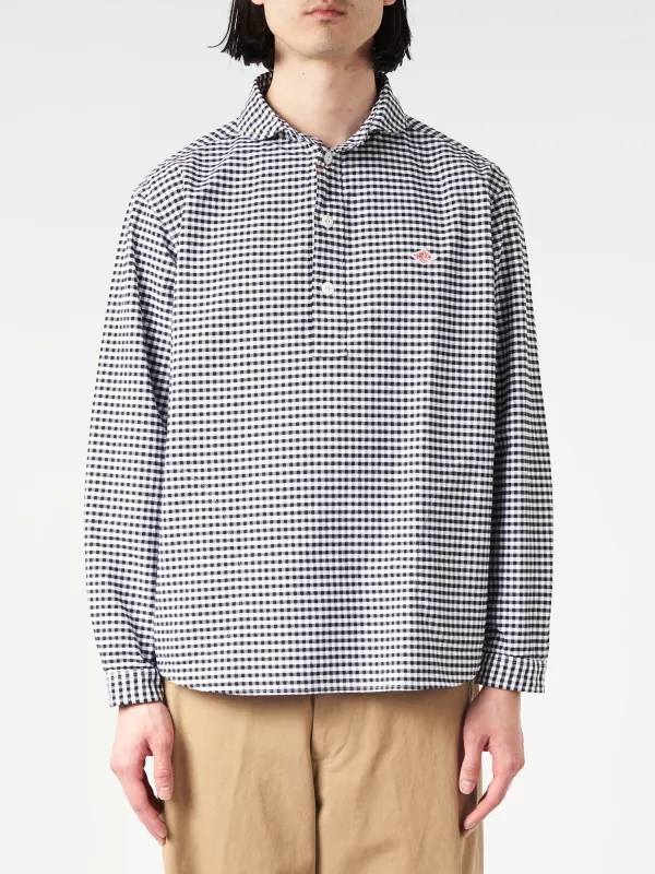 Oxford Round Collar Pullover Shirt sold by gravitypope
