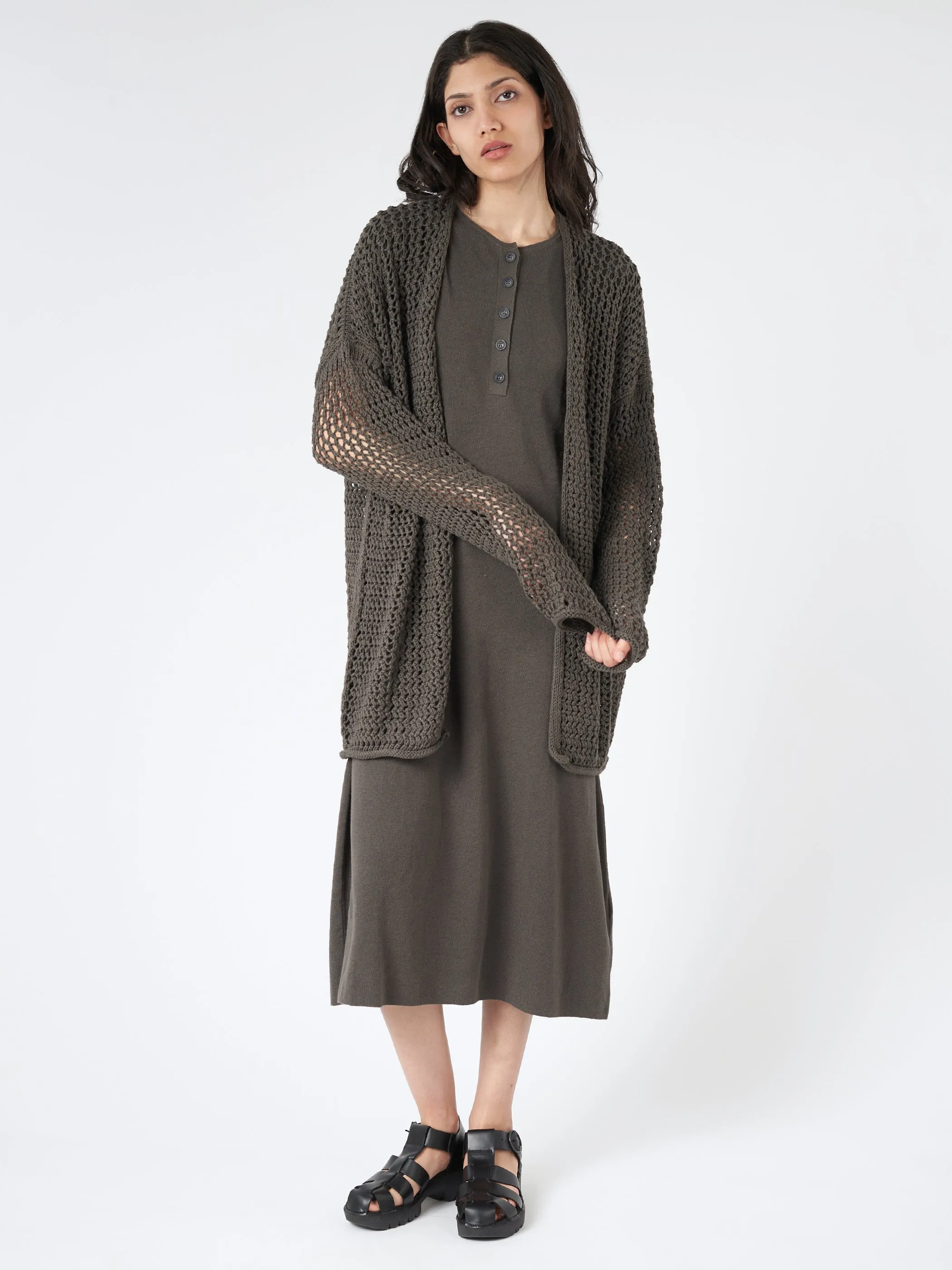 Big Net Cardigan sold by gravitypope product image thumbnail 4