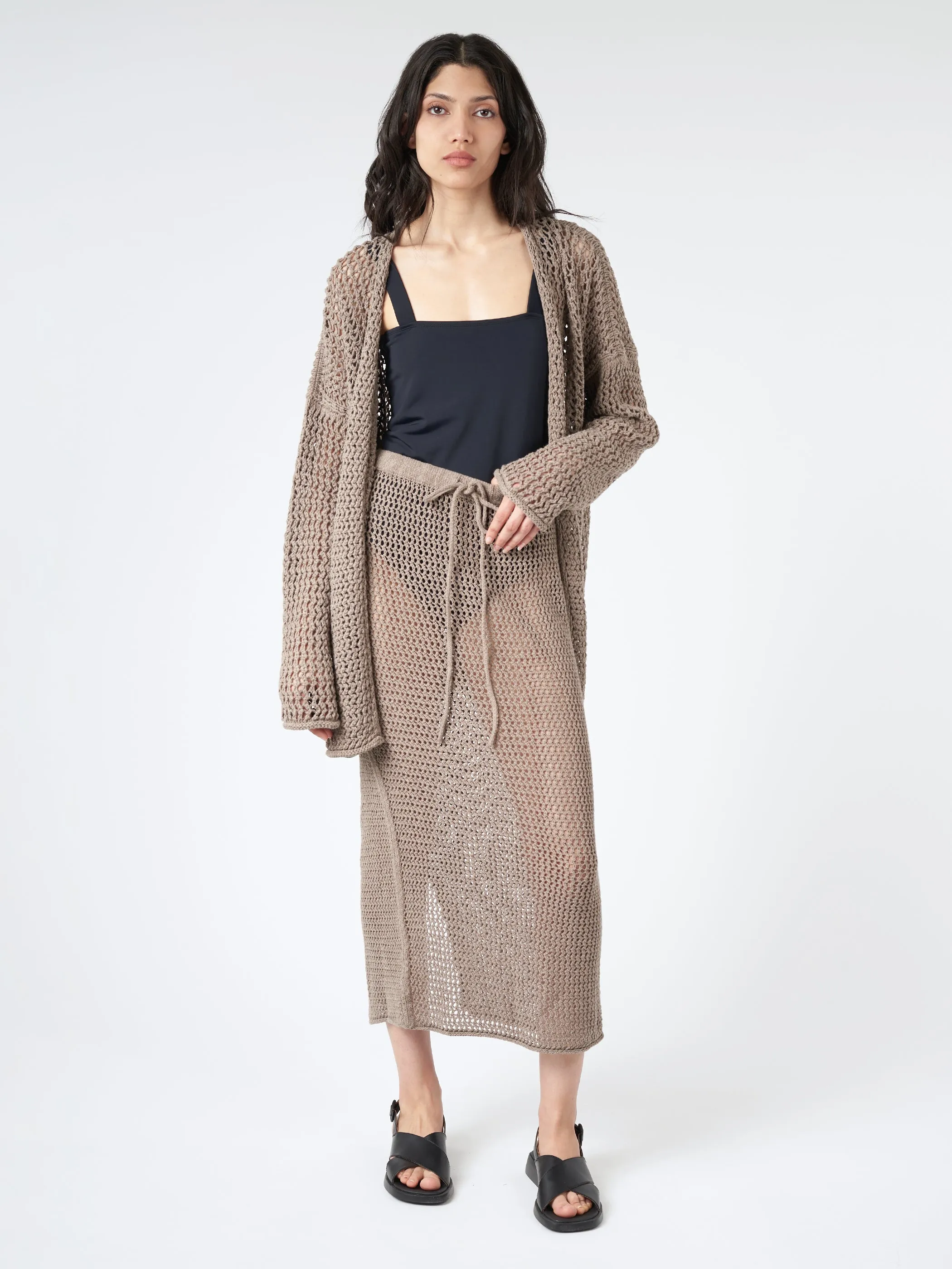 Big Net Cardigan sold by gravitypope product image thumbnail 4