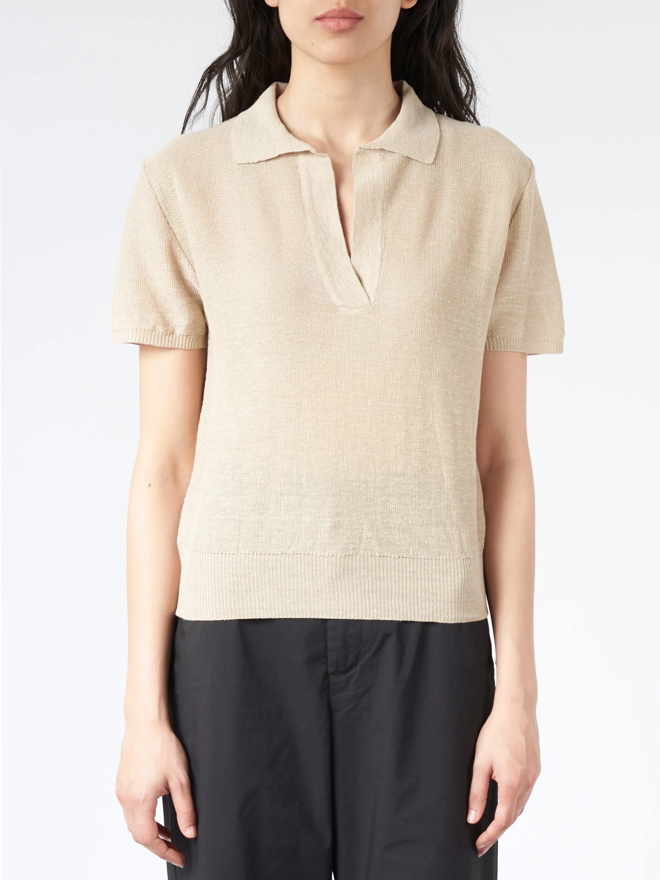 Cleo Knit Polo sold by gravitypope