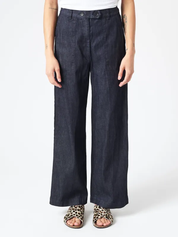 Denim Carole Pant sold by gravitypope