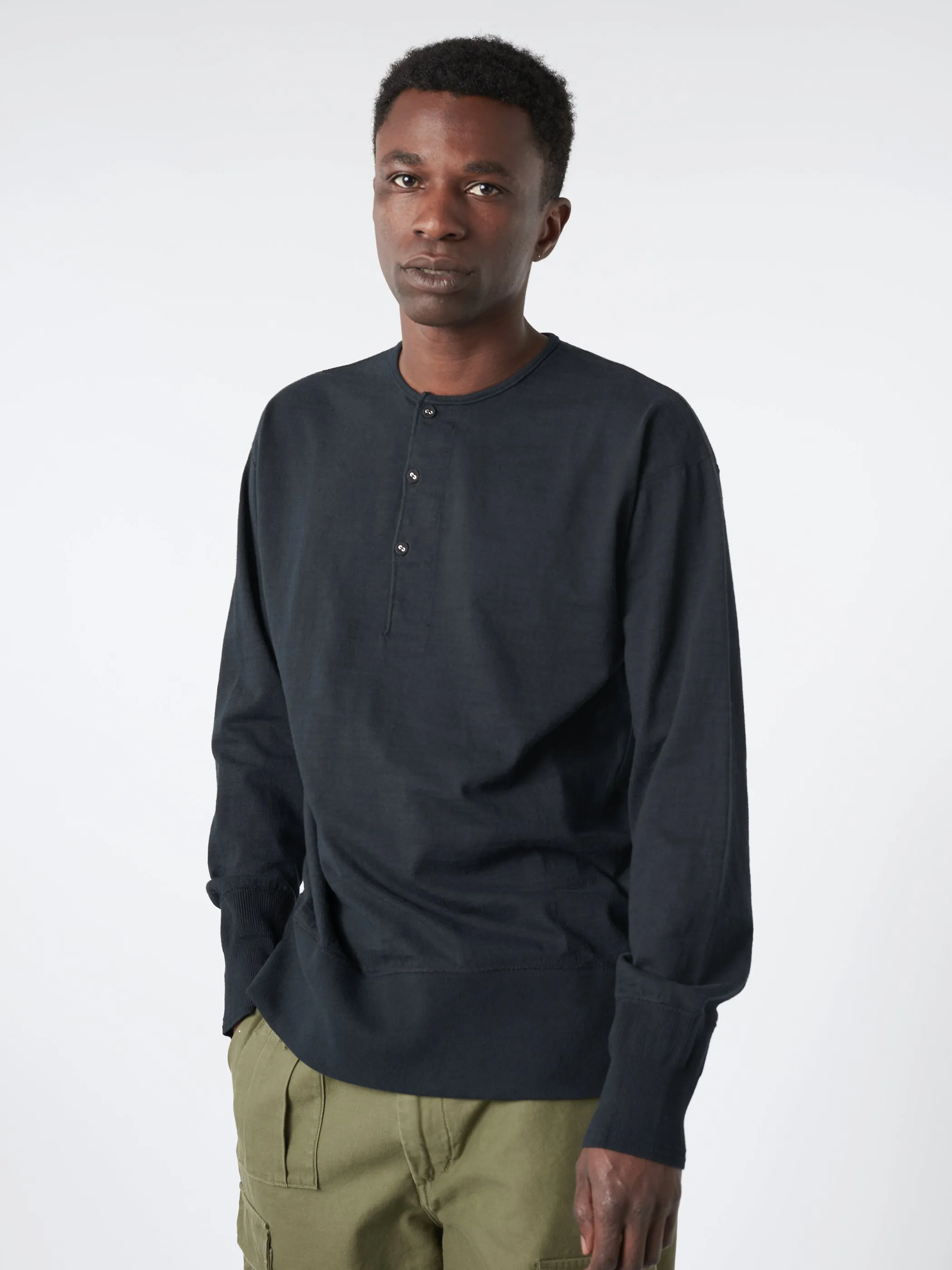 50s Henley Shirt sold by gravitypope product image thumbnail 4