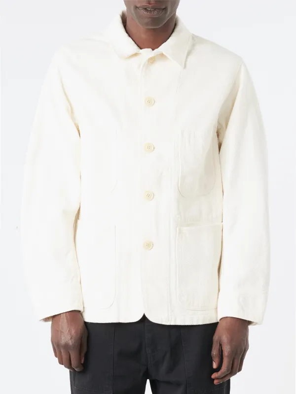 Sashiko Coverall Jacket made by Blue Blue Japan