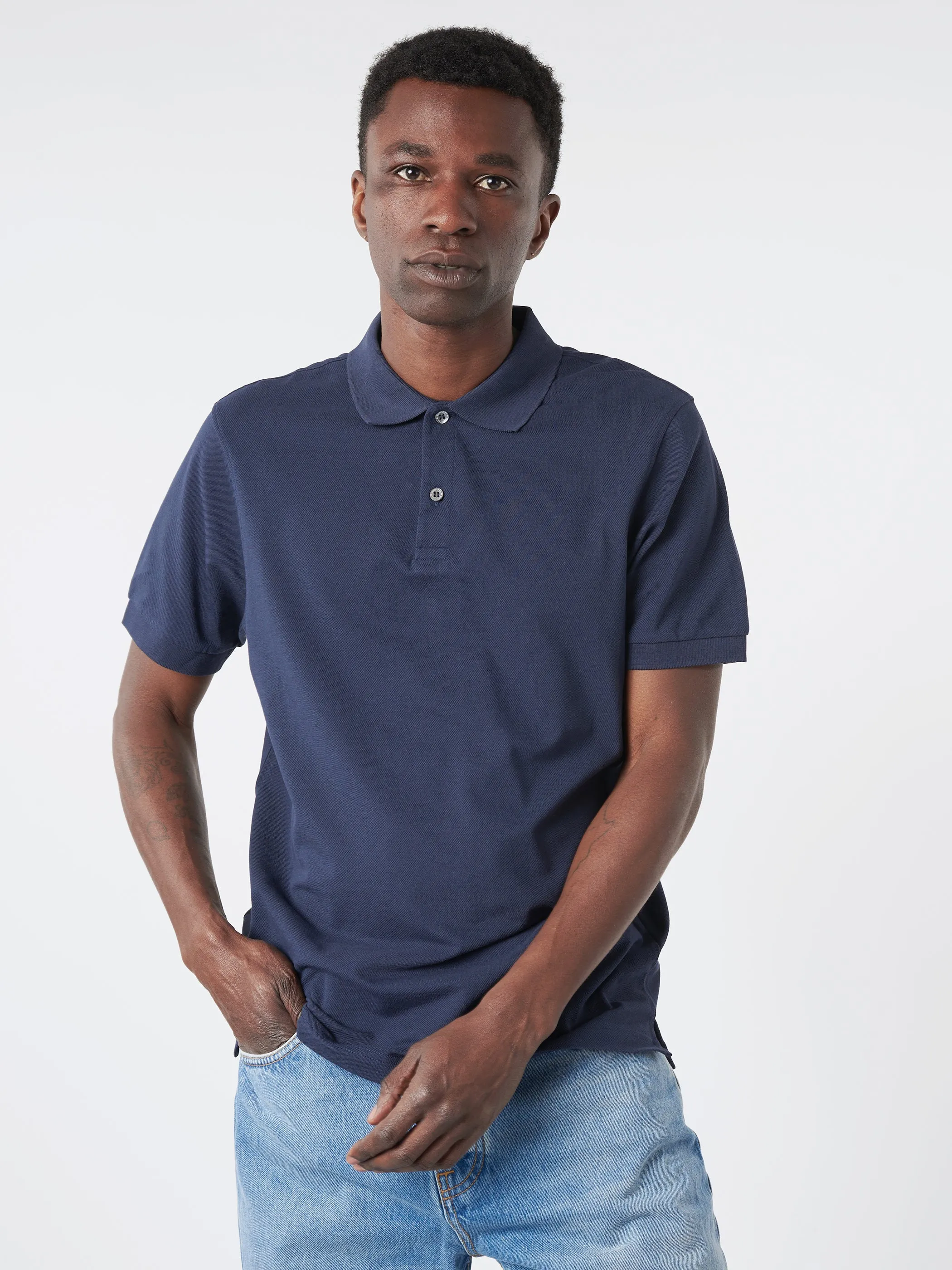 Pique Polo Shirt sold by gravitypope product image thumbnail 4