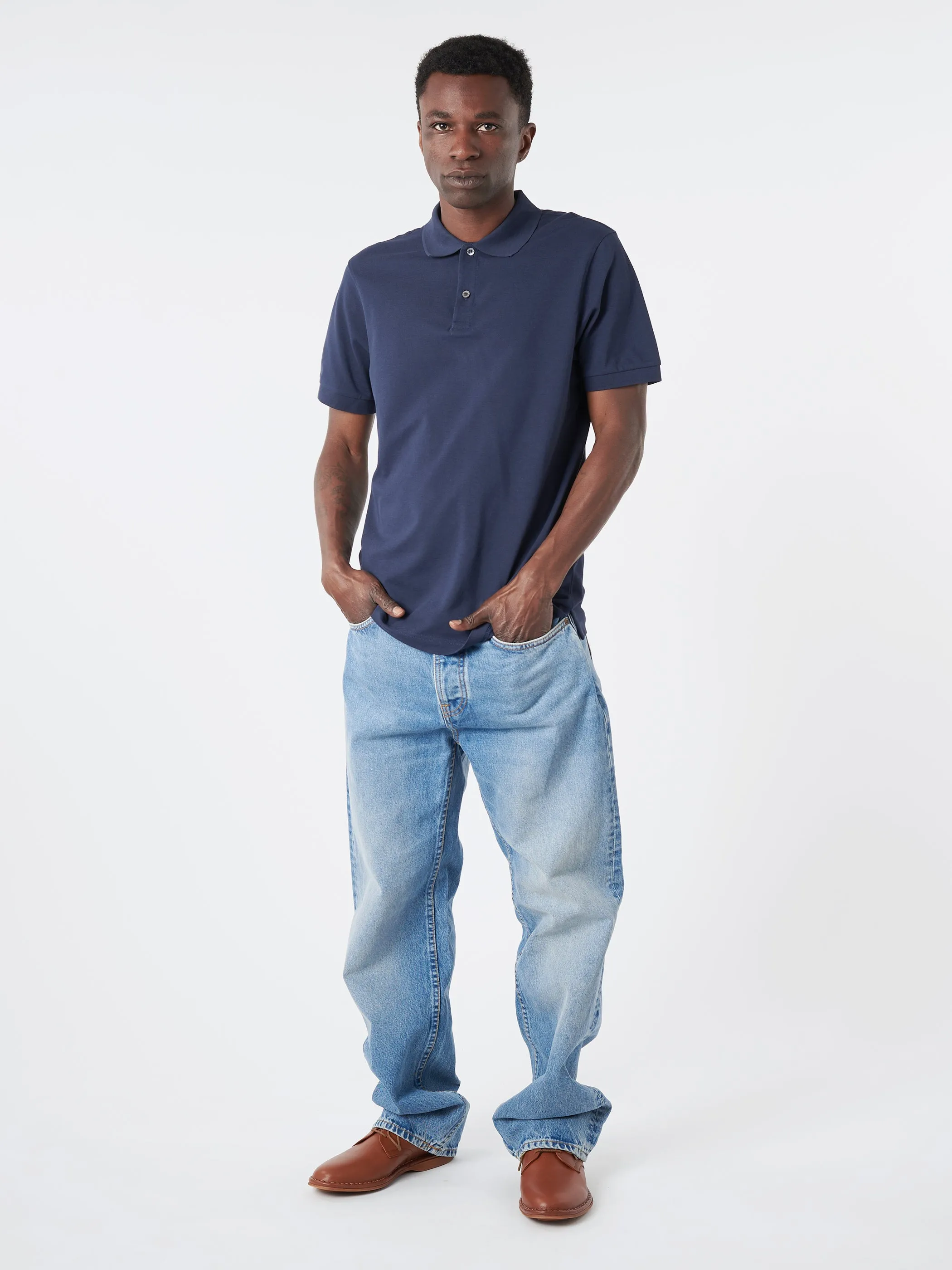 Pique Polo Shirt sold by gravitypope product image thumbnail 2