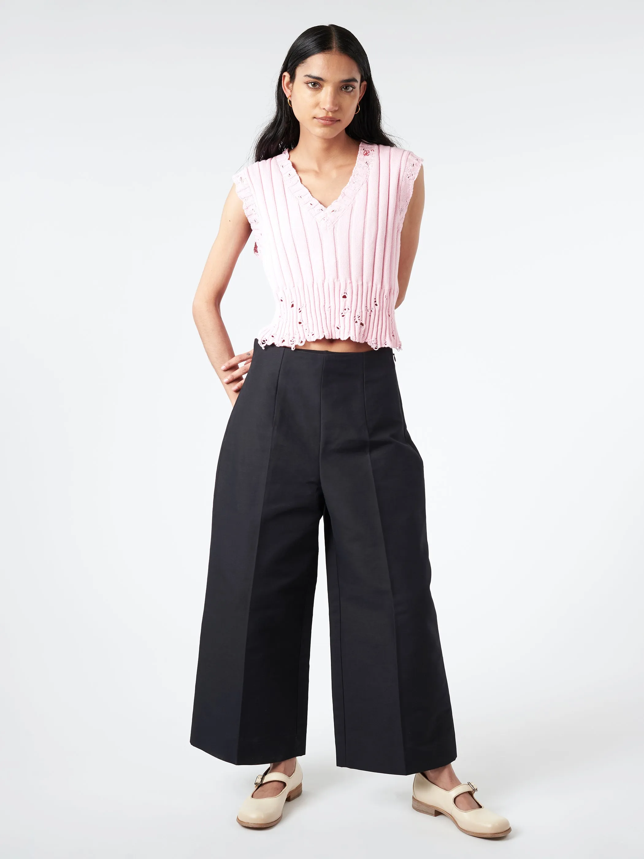 Cady Cropped Trousers sold by gravitypope product image thumbnail 2
