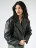 Sanded Leather Biker Jacket sold by gravitypope
