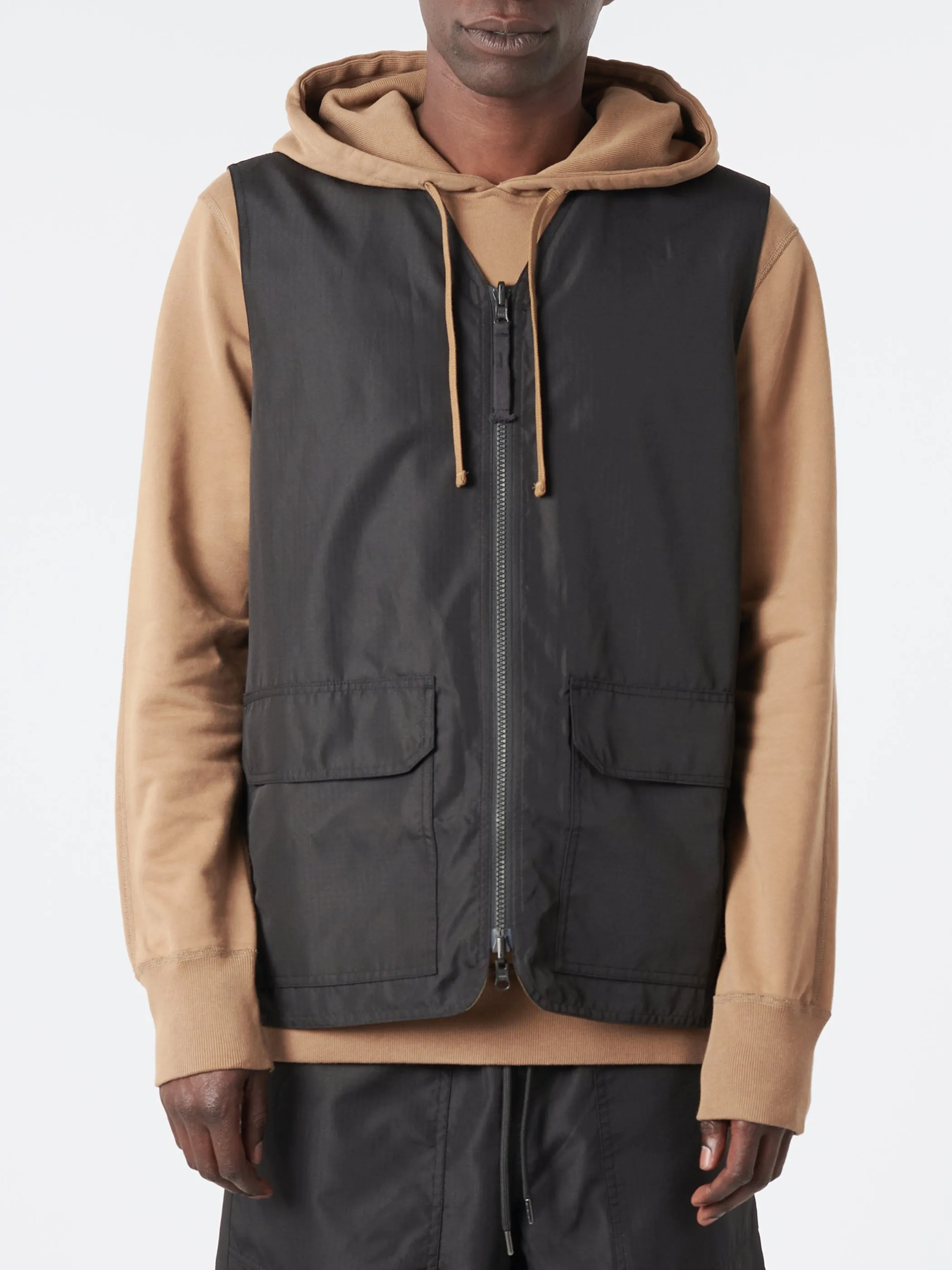 Military Reversible V-Neck Vest sold by gravitypope