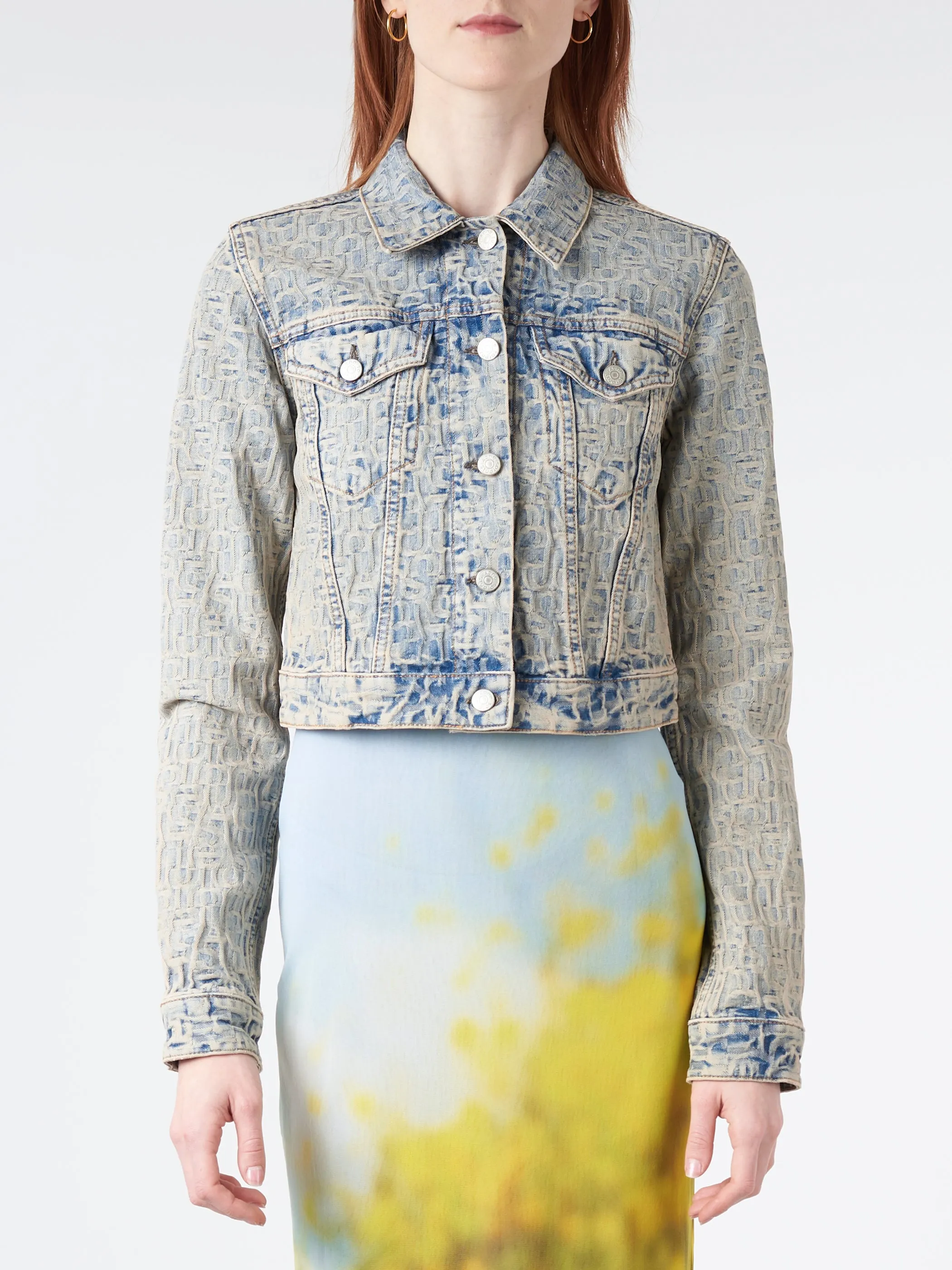 Monogram Denim Jacket sold by gravitypope