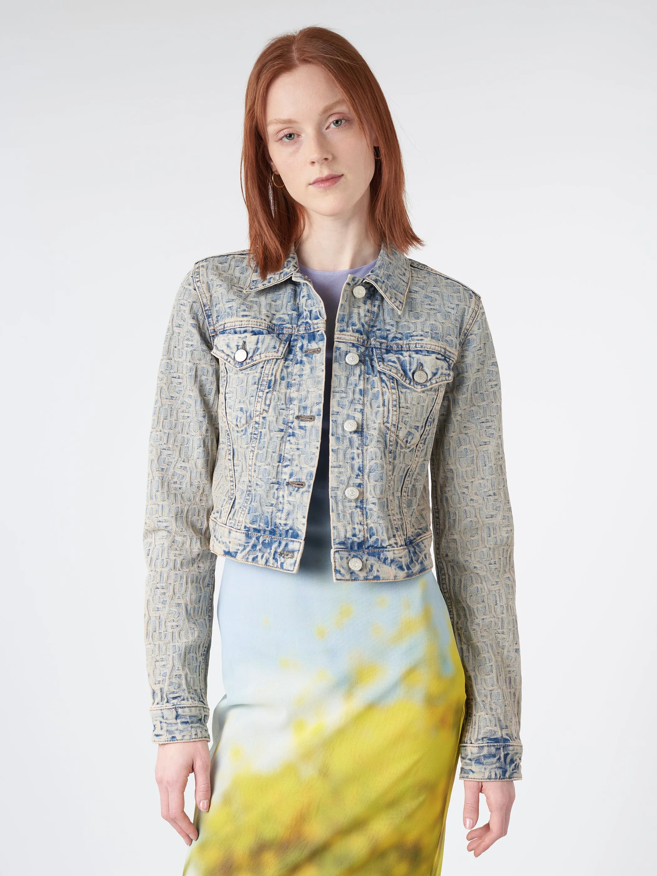 Monogram Denim Jacket sold by gravitypope product image thumbnail 4