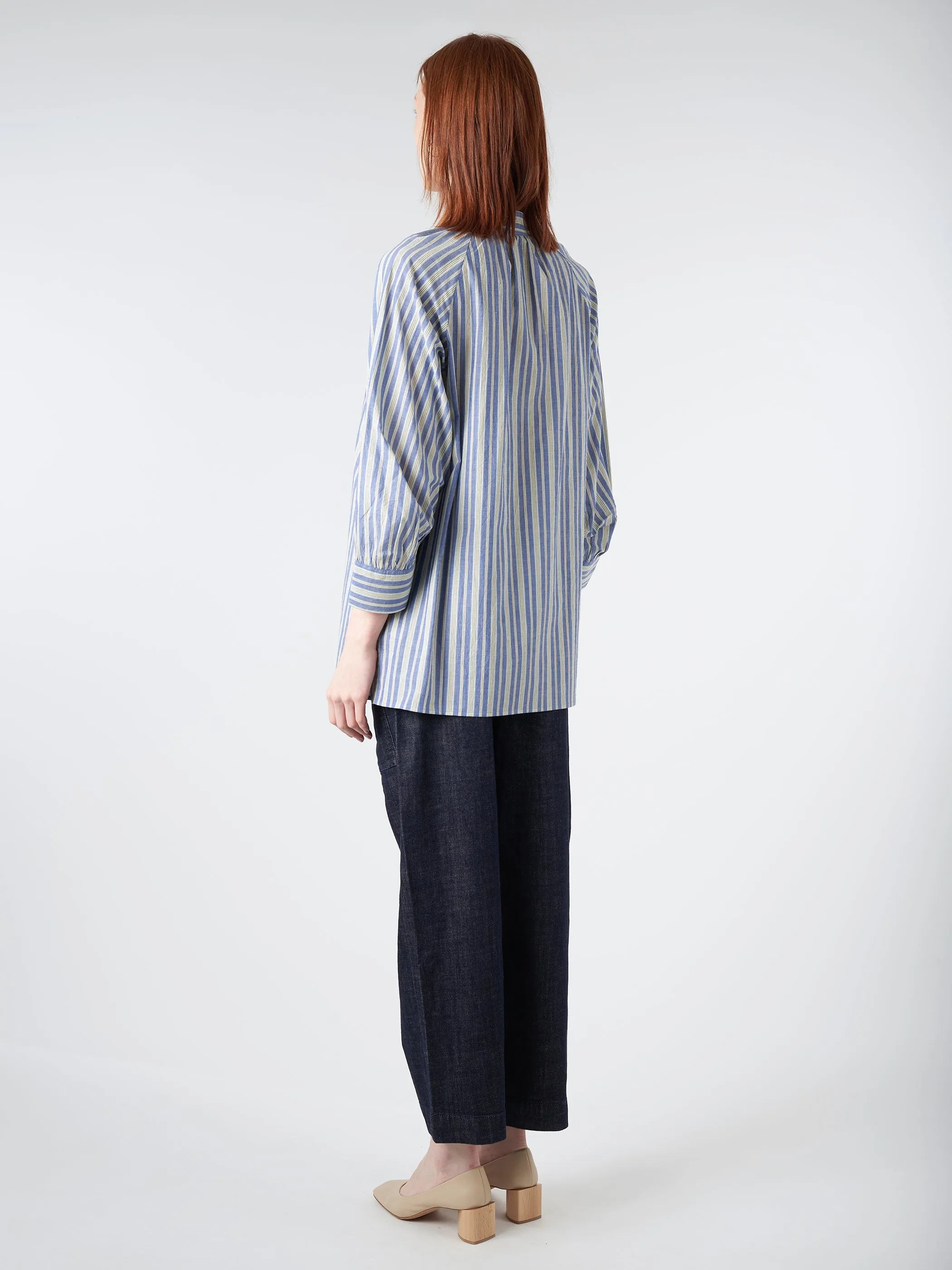 Catrin Stripe Raglan Shirt sold by gravitypope product image thumbnail 3