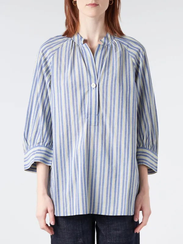 Catrin Stripe Raglan Shirt sold by gravitypope