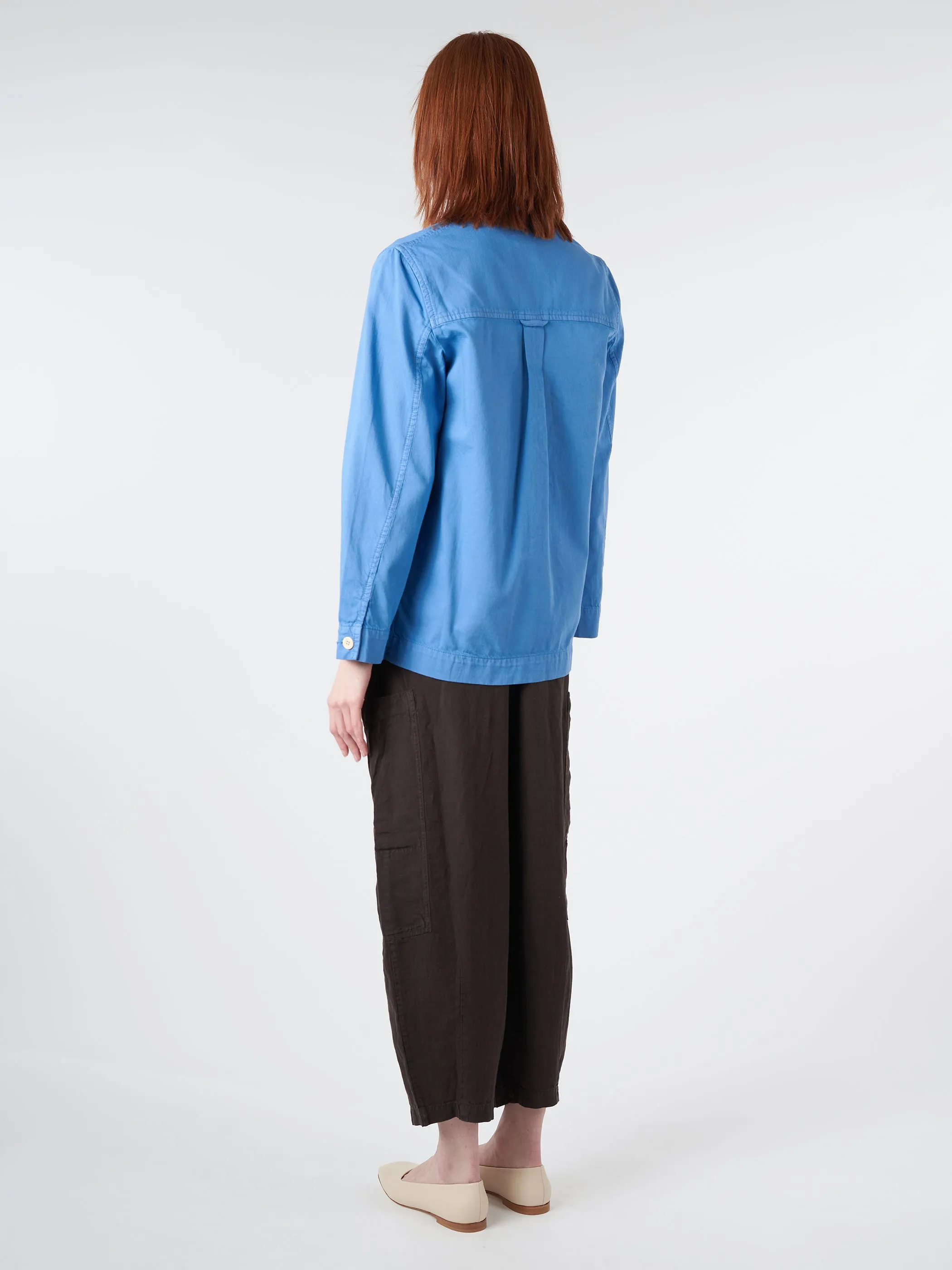 Garment Dyed Denim Shirt sold by gravitypope product image thumbnail 3