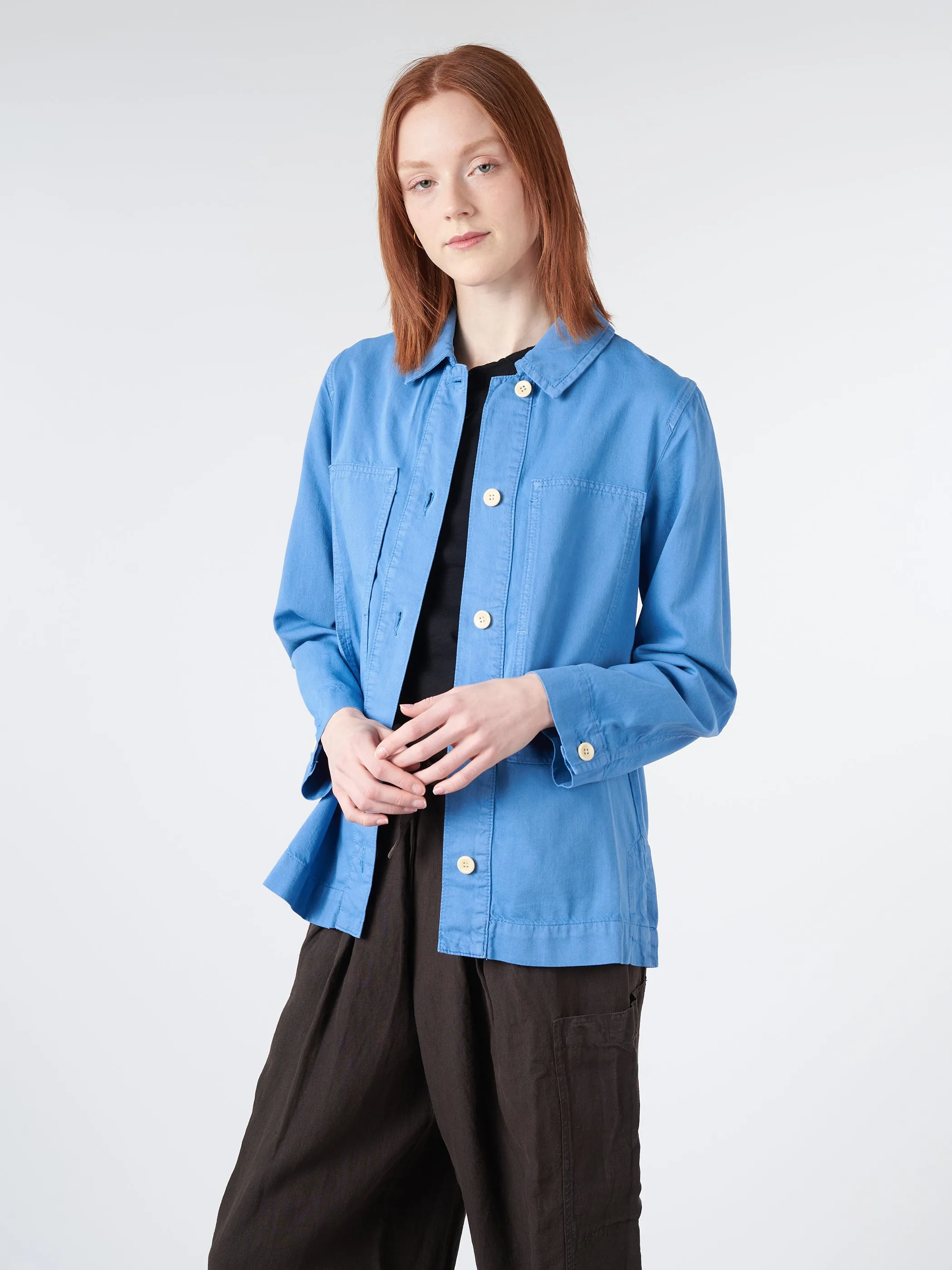 Garment Dyed Denim Shirt sold by gravitypope product image thumbnail 4