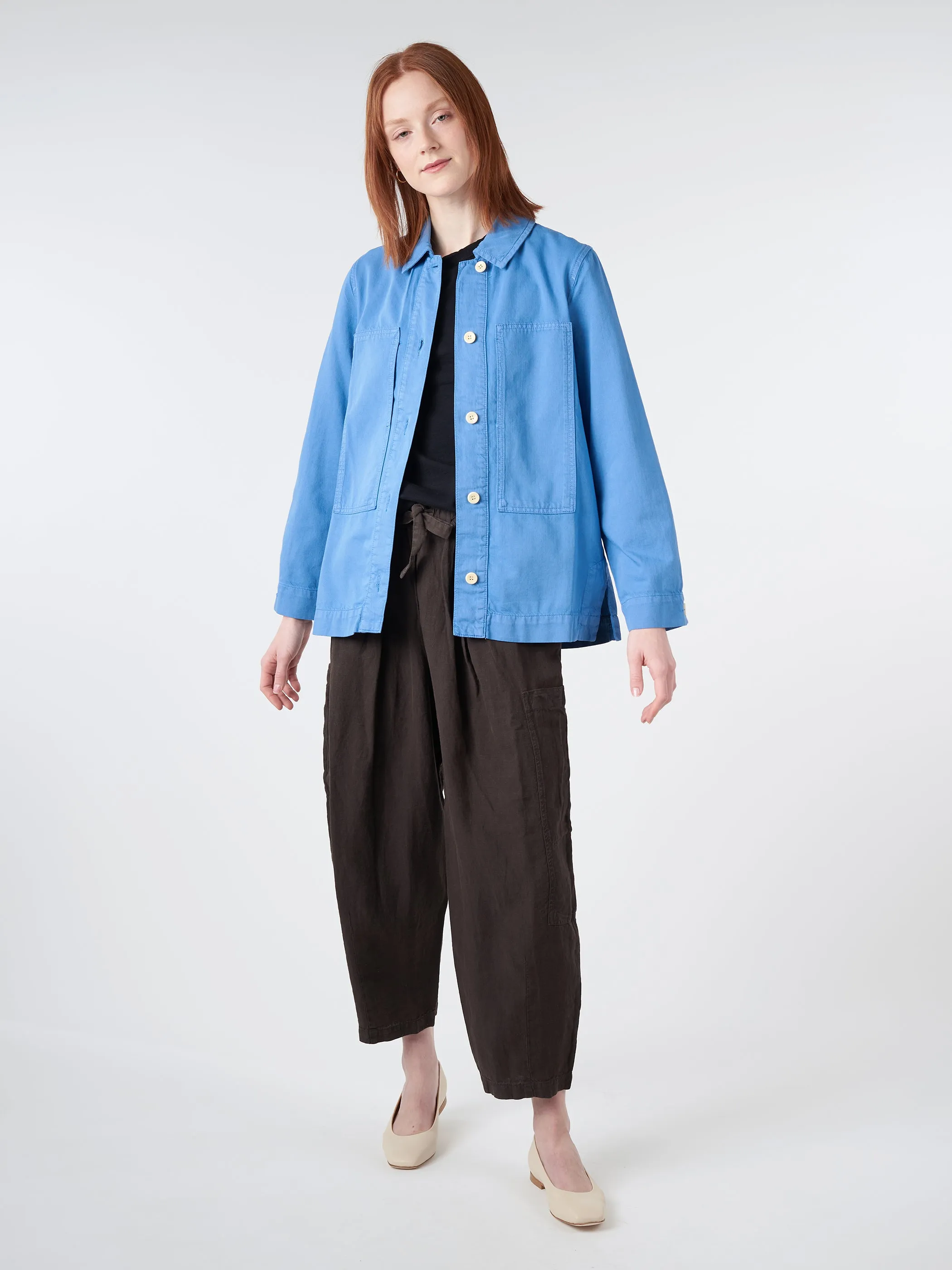 Garment Dyed Denim Shirt sold by gravitypope product image thumbnail 2