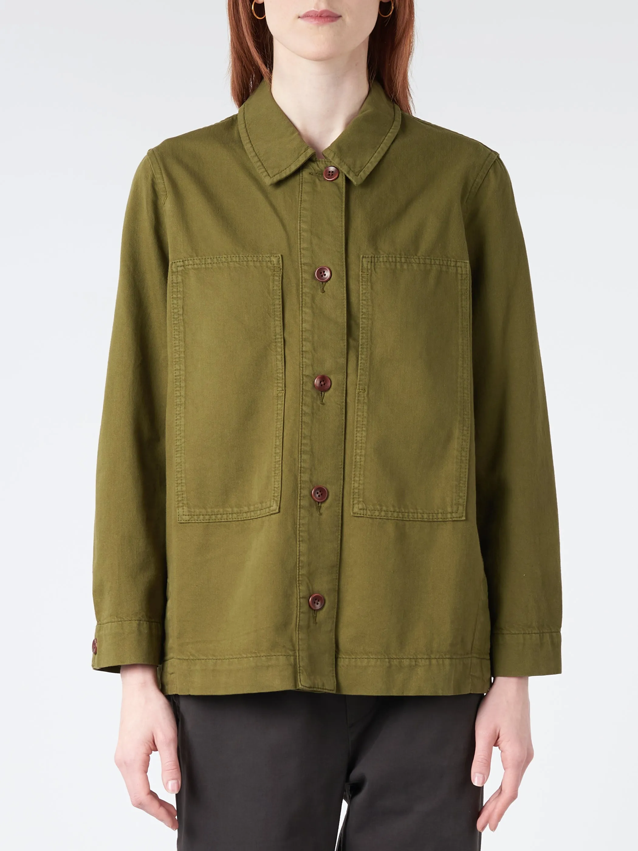 Garment Dyed Denim Shirt sold by gravitypope