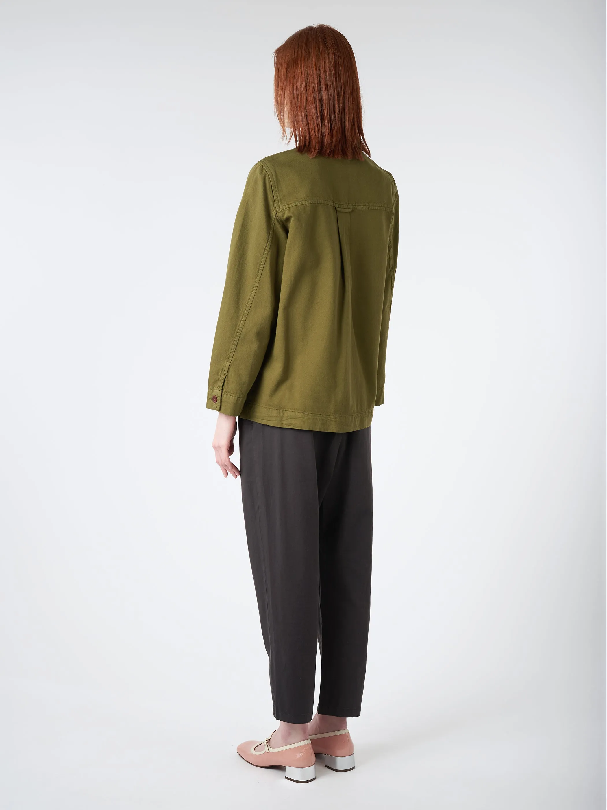 Garment Dyed Denim Shirt sold by gravitypope product image thumbnail 3