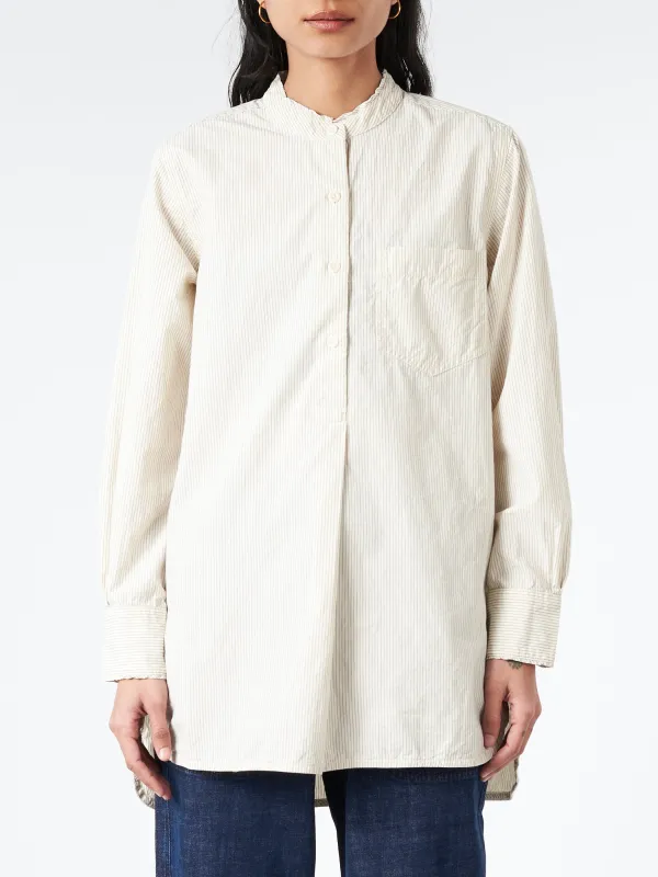 Taro Stripe Poplin Shirt sold by gravitypope