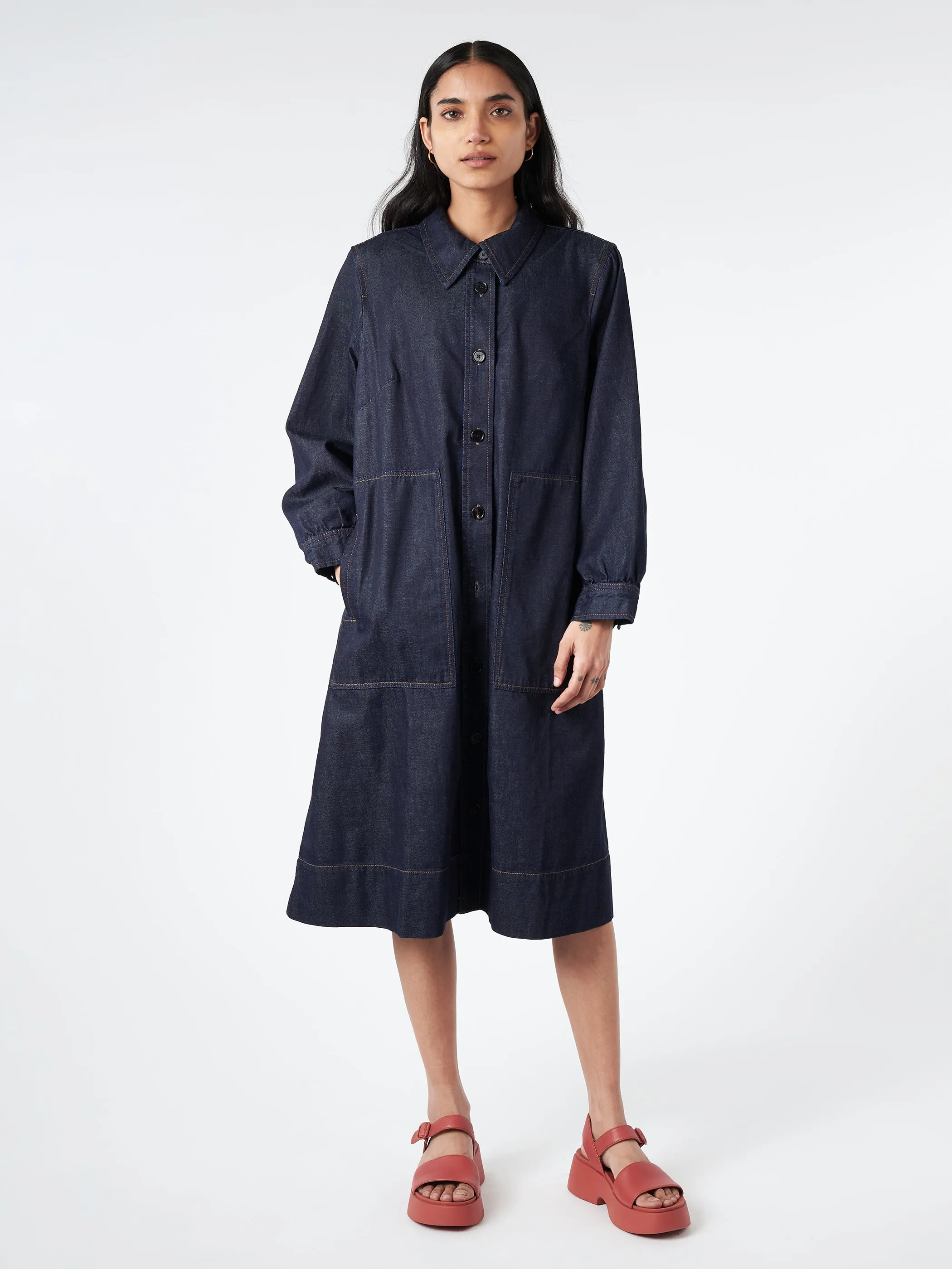 Point Collar Dress sold by gravitypope product image thumbnail 2