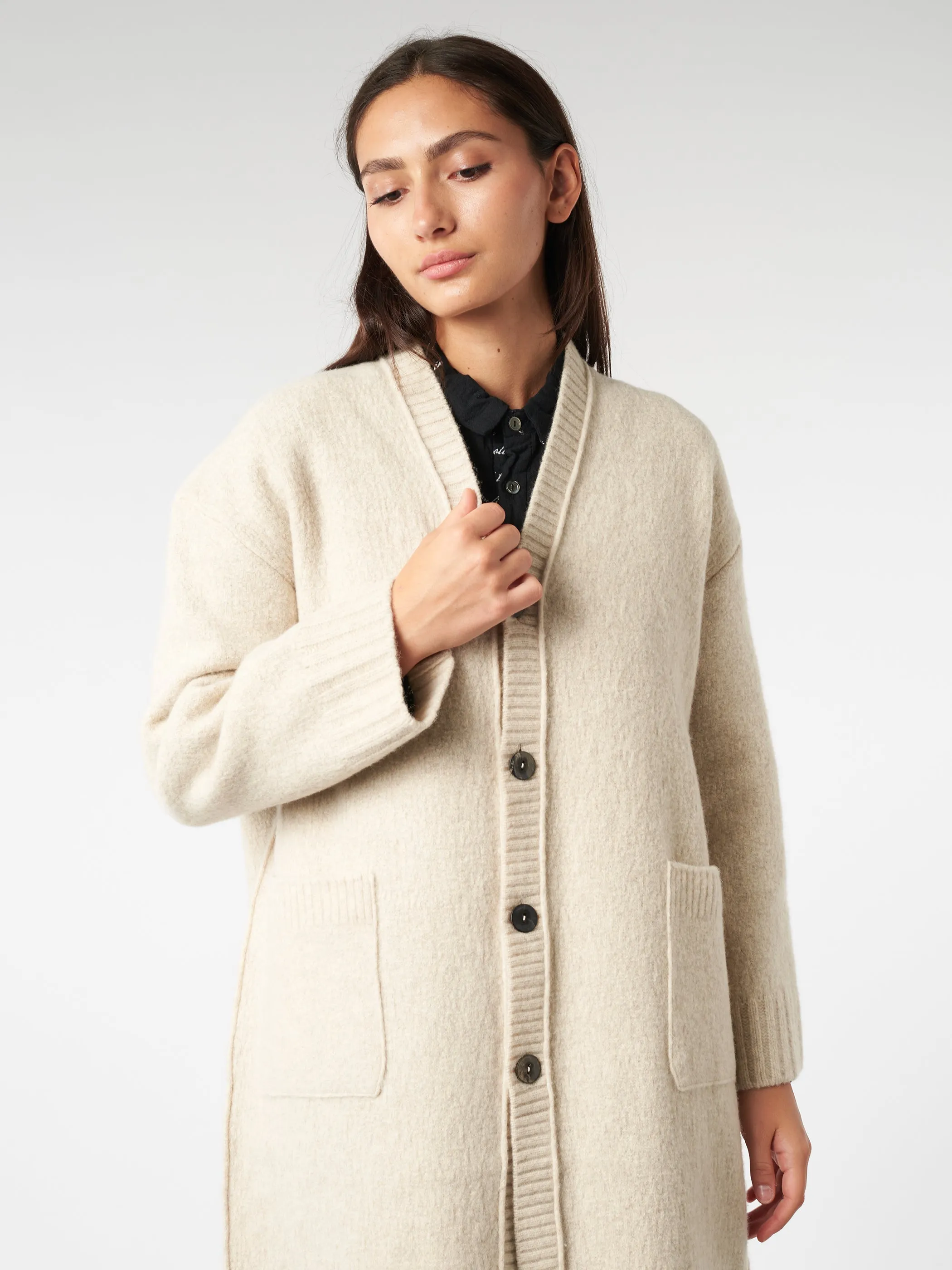 Cashmere Lamb Cardigan sold by gravitypope product image thumbnail 4