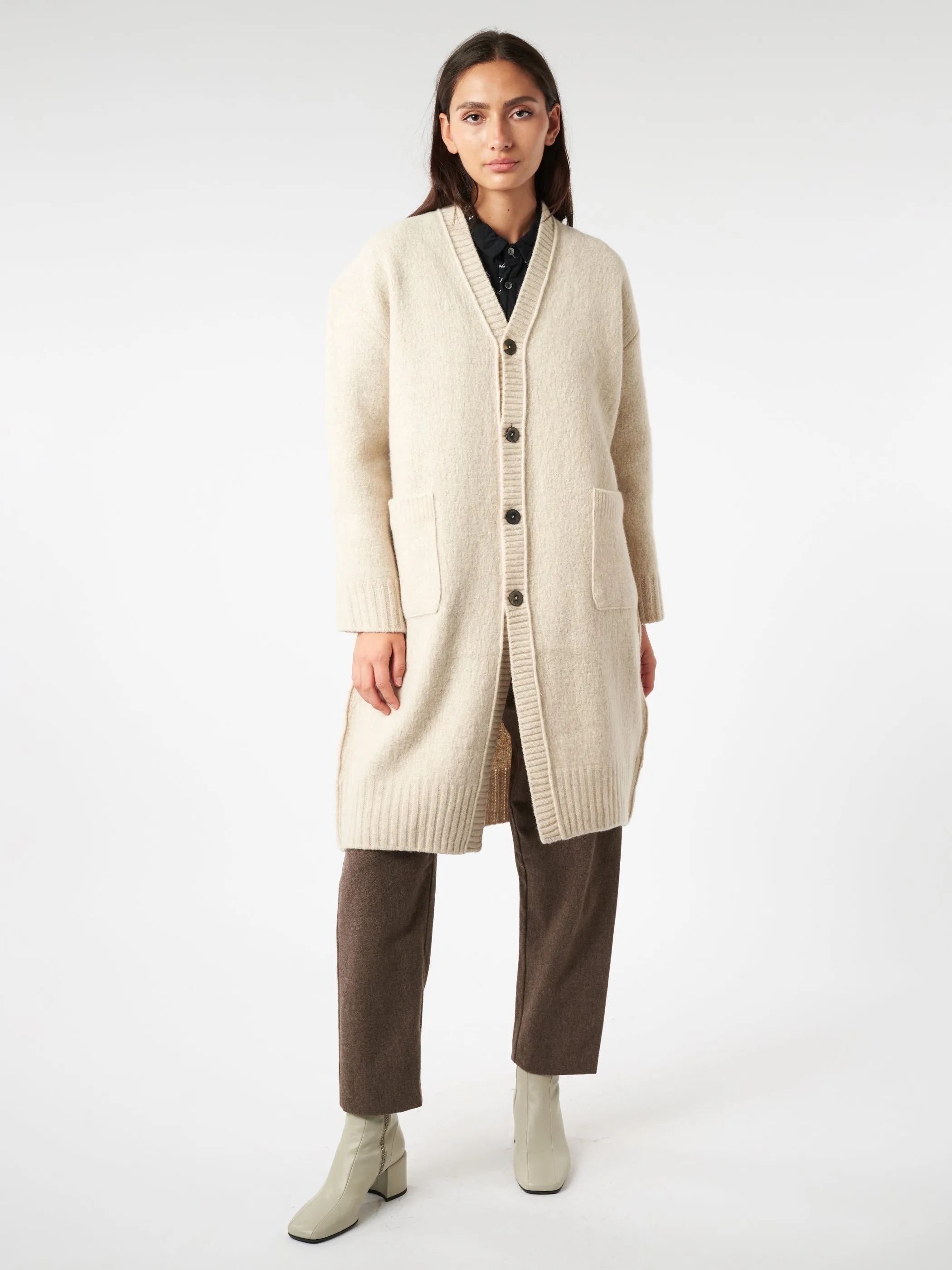Cashmere Lamb Cardigan sold by gravitypope product image thumbnail 2