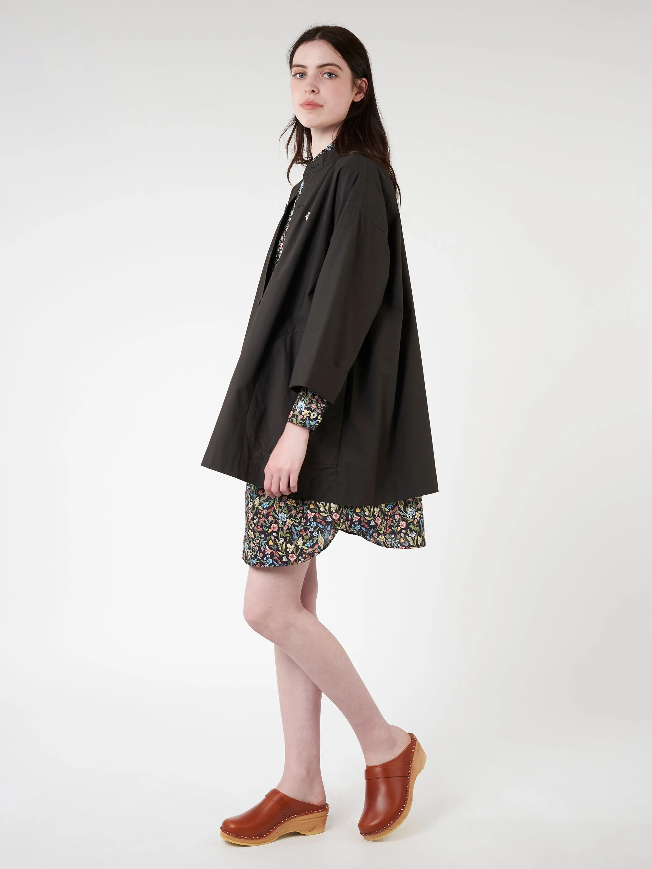 Stand Collar Long Jacket sold by gravitypope product image thumbnail 2