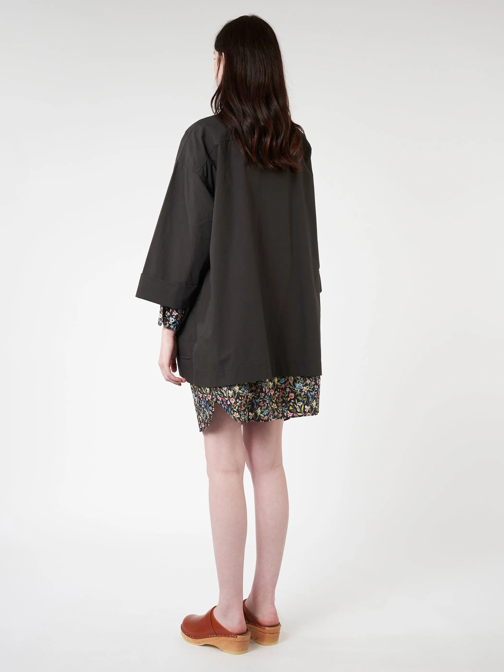 Stand Collar Long Jacket sold by gravitypope product image thumbnail 3