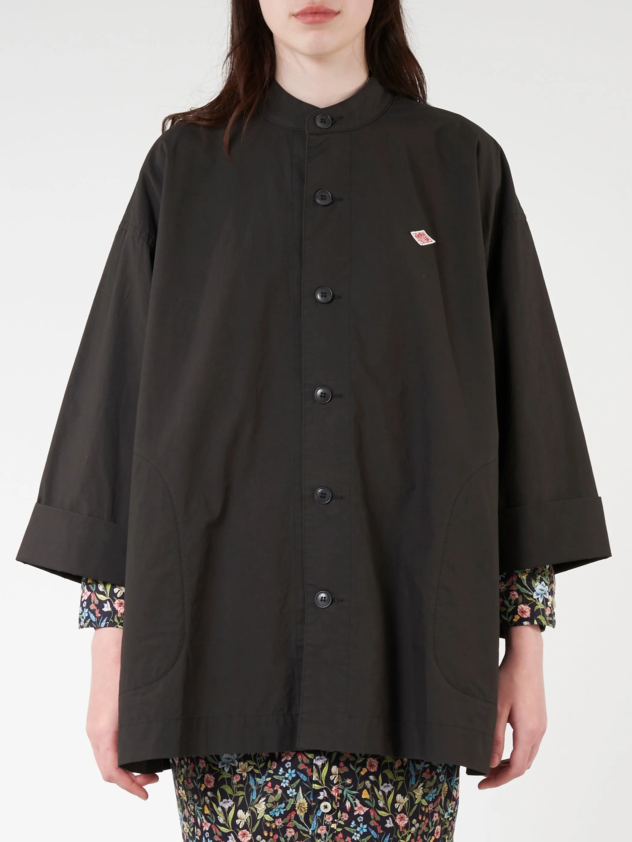 Stand Collar Long Jacket sold by gravitypope