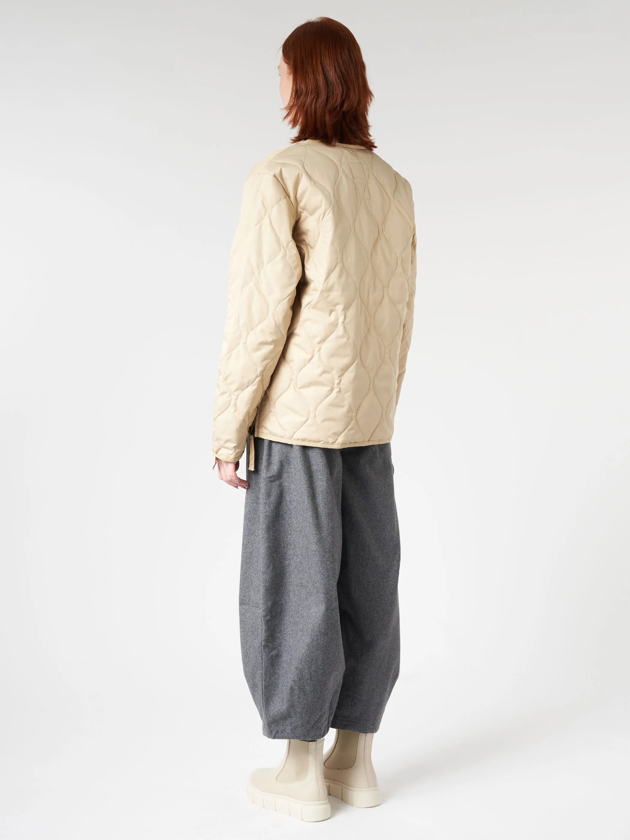 Military Zip V-Neck Down Jacket sold by gravitypope product image thumbnail 3