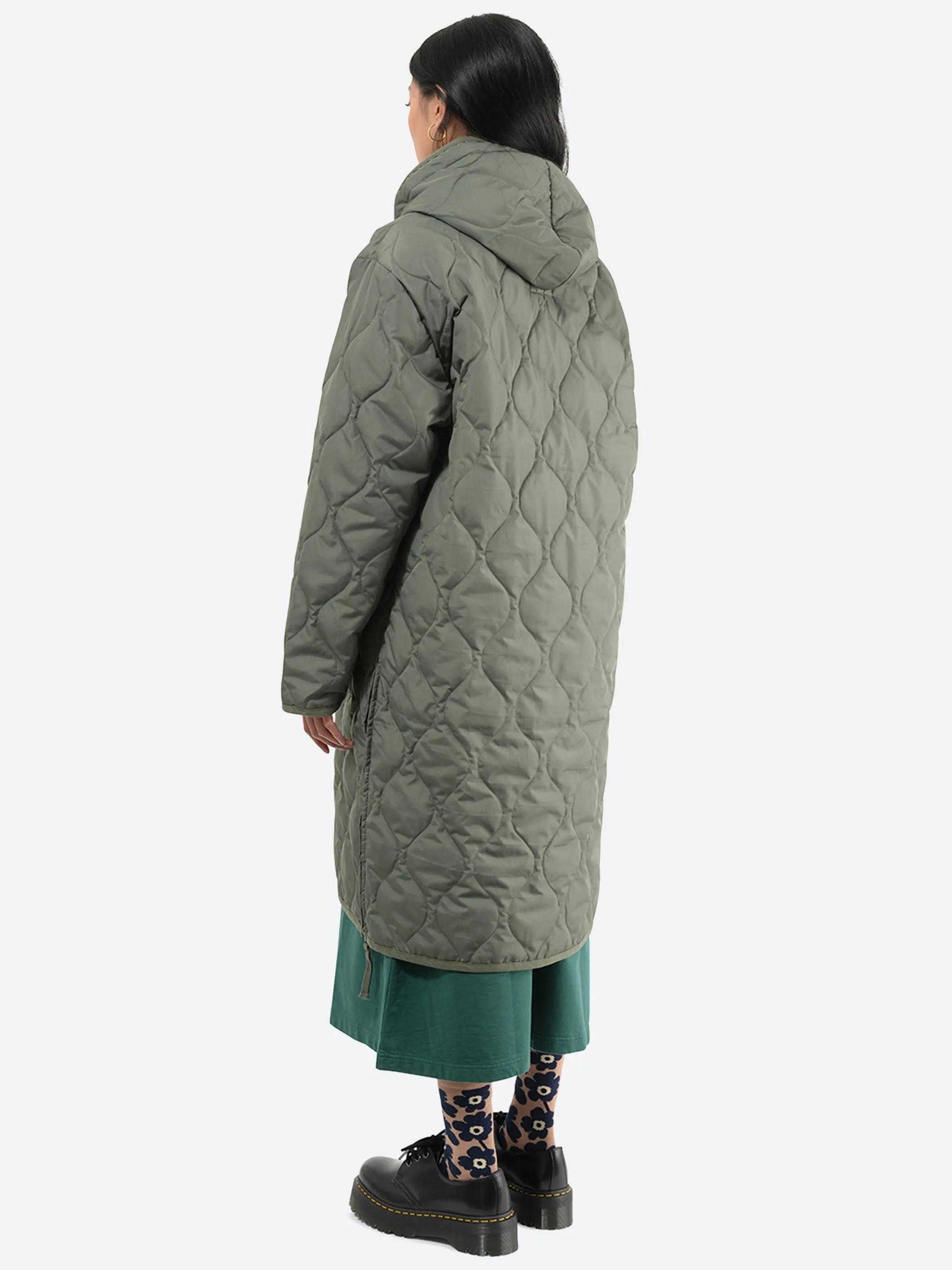 Military Hood Long Down Coat sold by gravitypope product image thumbnail 3