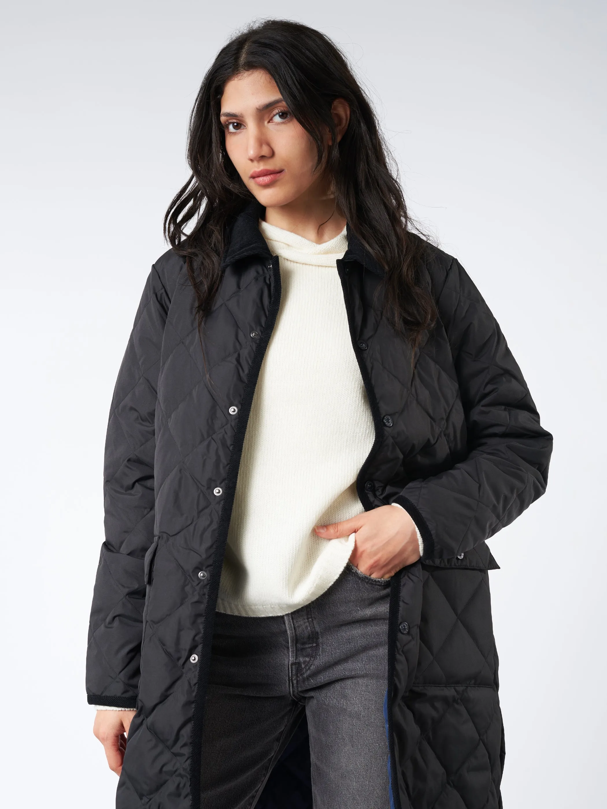 Piping Long Down Coat sold by gravitypope product image thumbnail 5