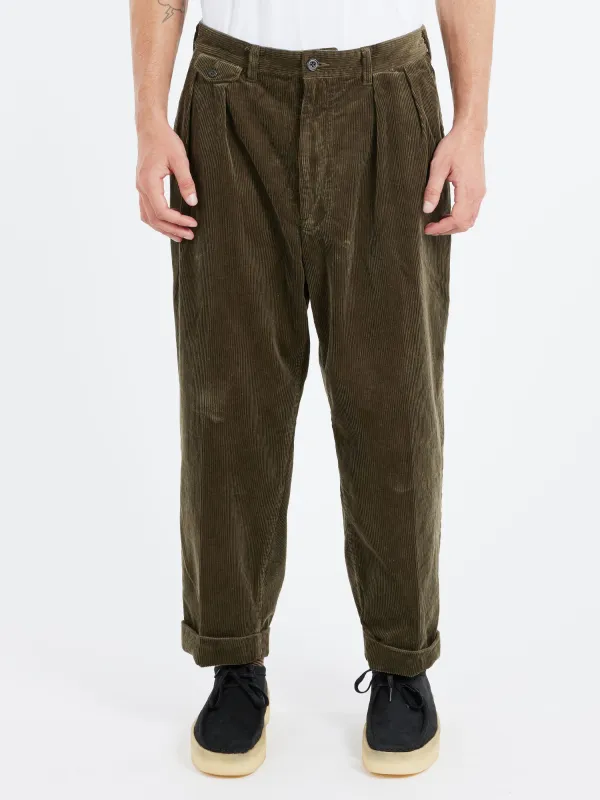 2 Pleat Corduroy Pants sold by gravitypope
