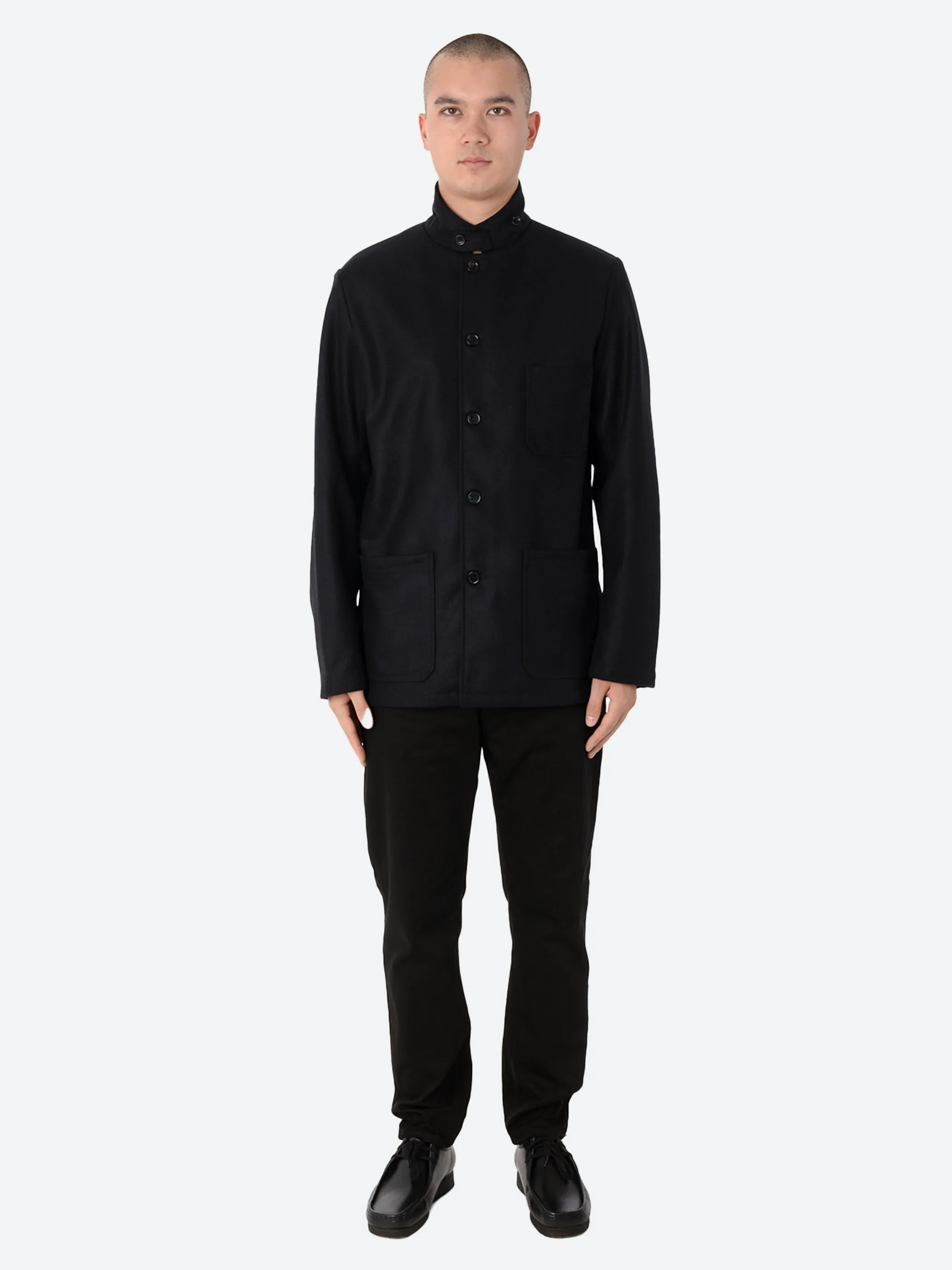 2F05/22 Double Melton Blazer sold by gravitypope product image thumbnail 3