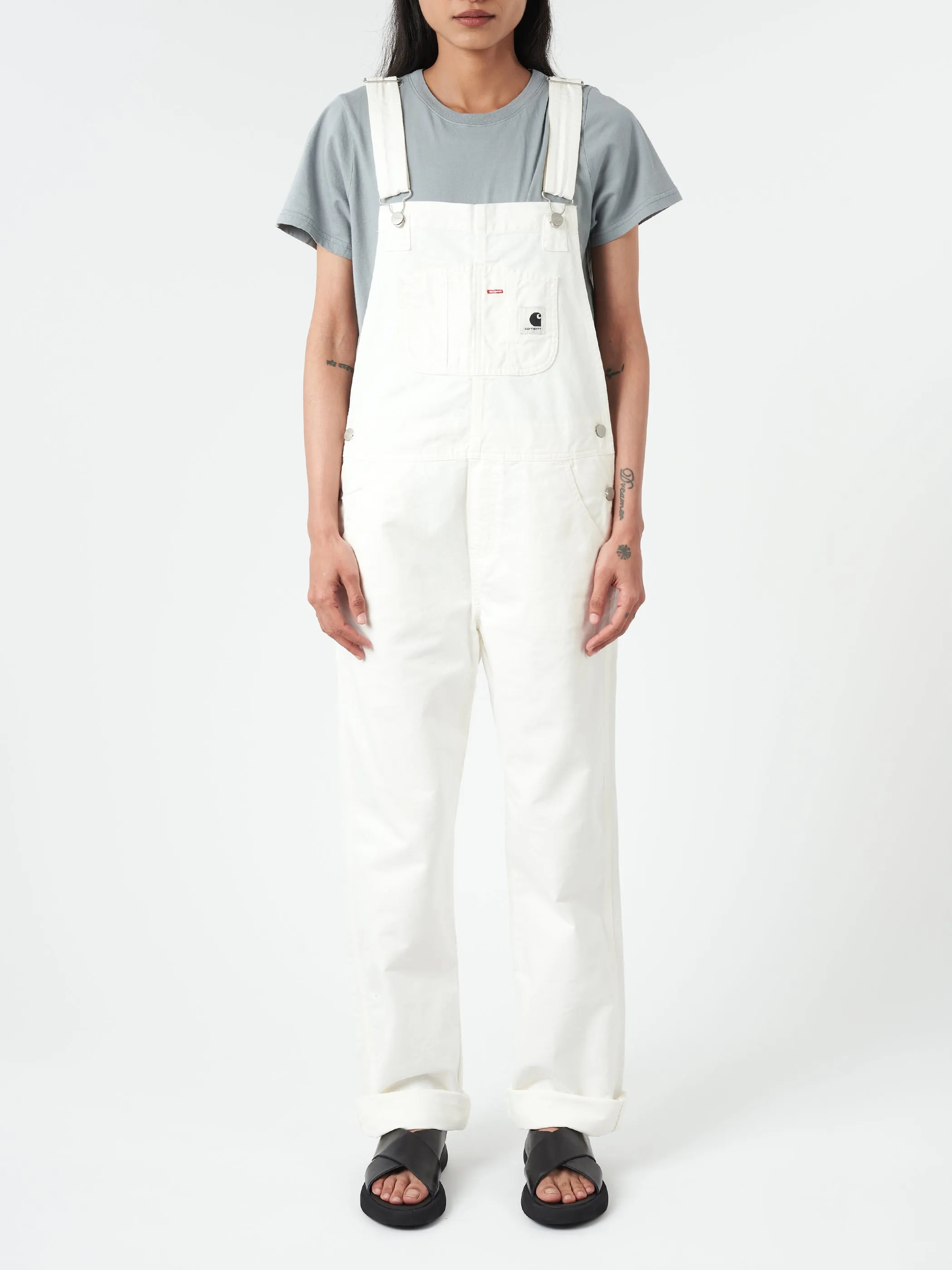 W' Bib Overall Straight sold by gravitypope