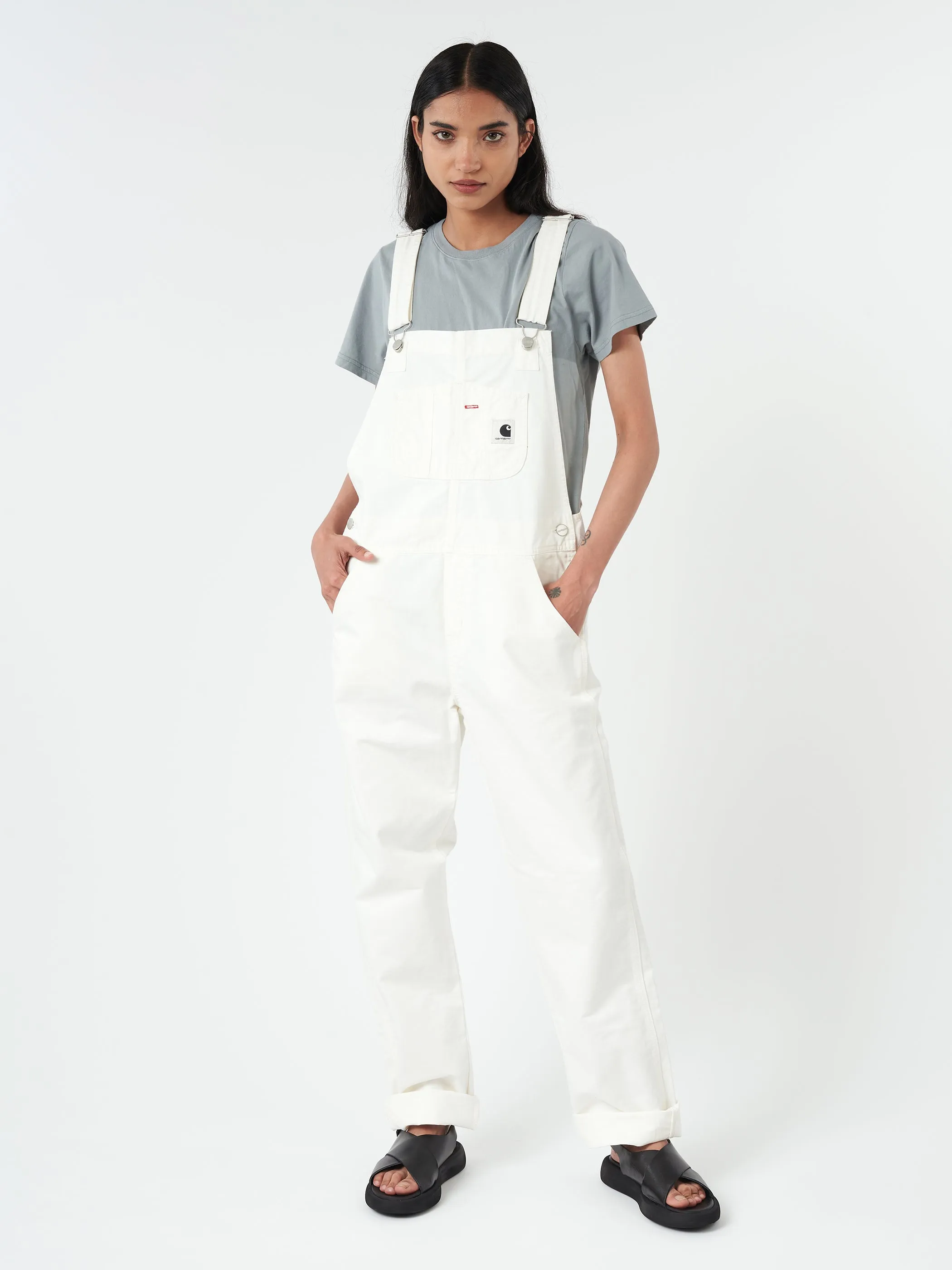 W' Bib Overall Straight sold by gravitypope product image thumbnail 2