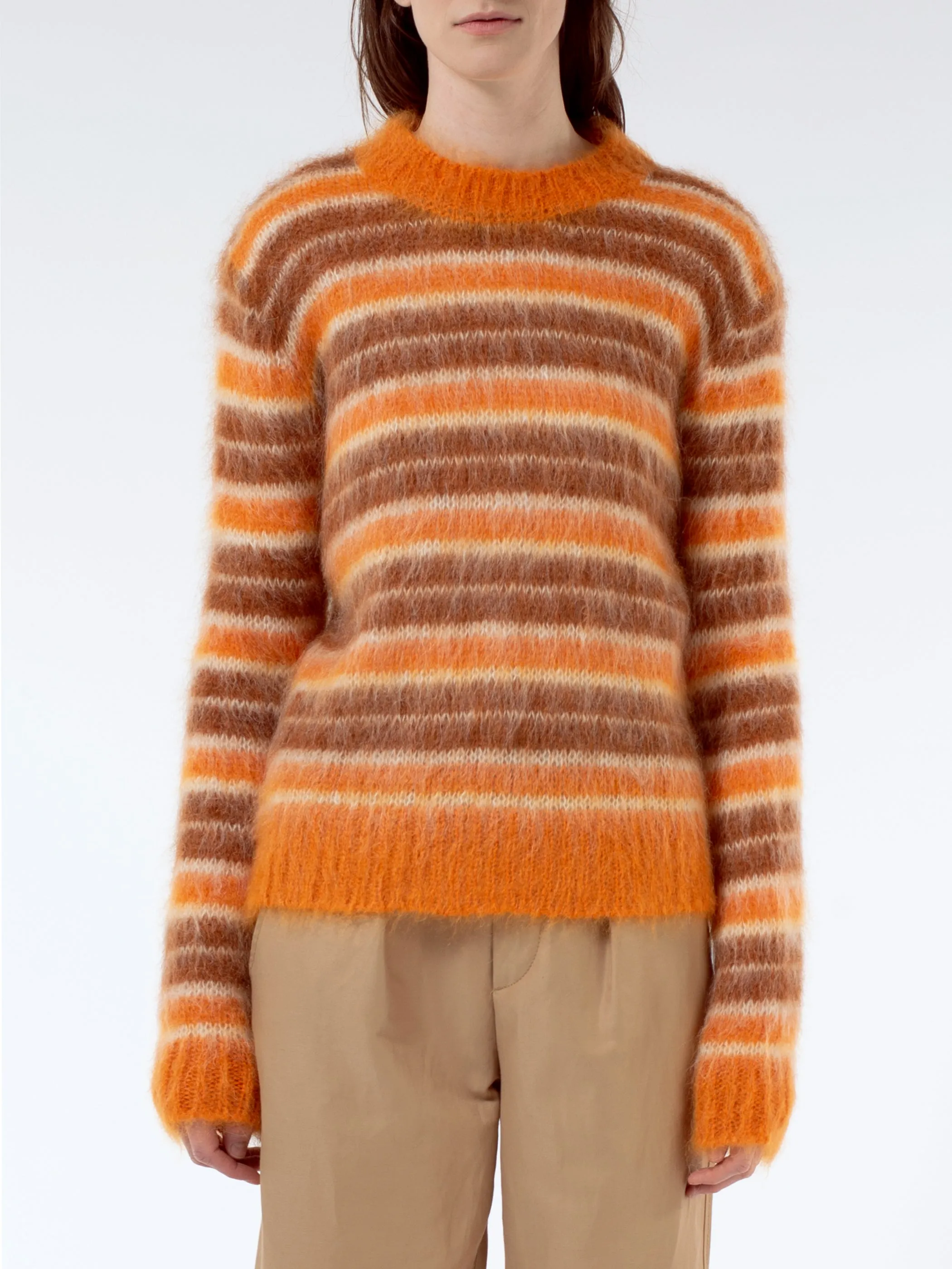 Striped Mohair And Wool Sweater sold by gravitypope