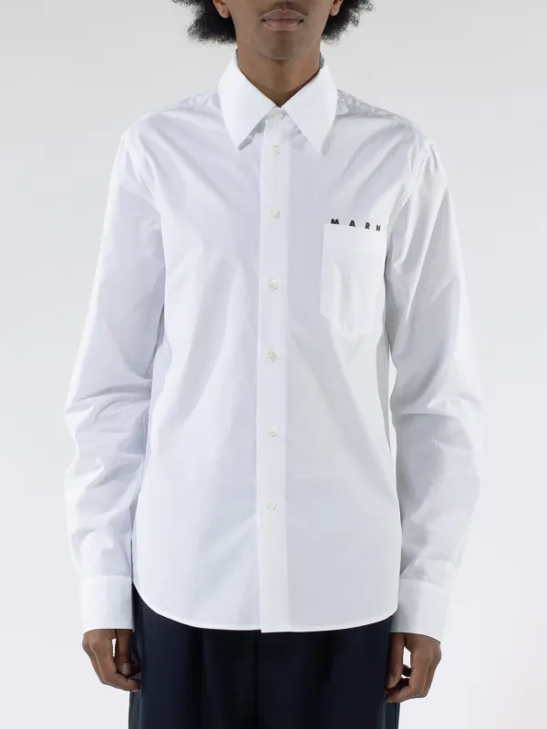 Logo Poplin Shirt sold by gravitypope