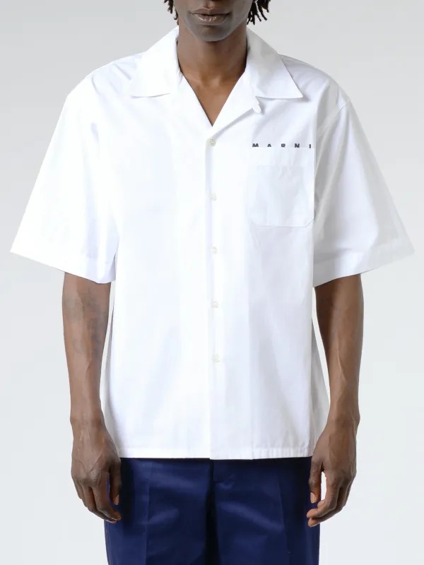 Poplin Logo Bowling Shirt sold by gravitypope