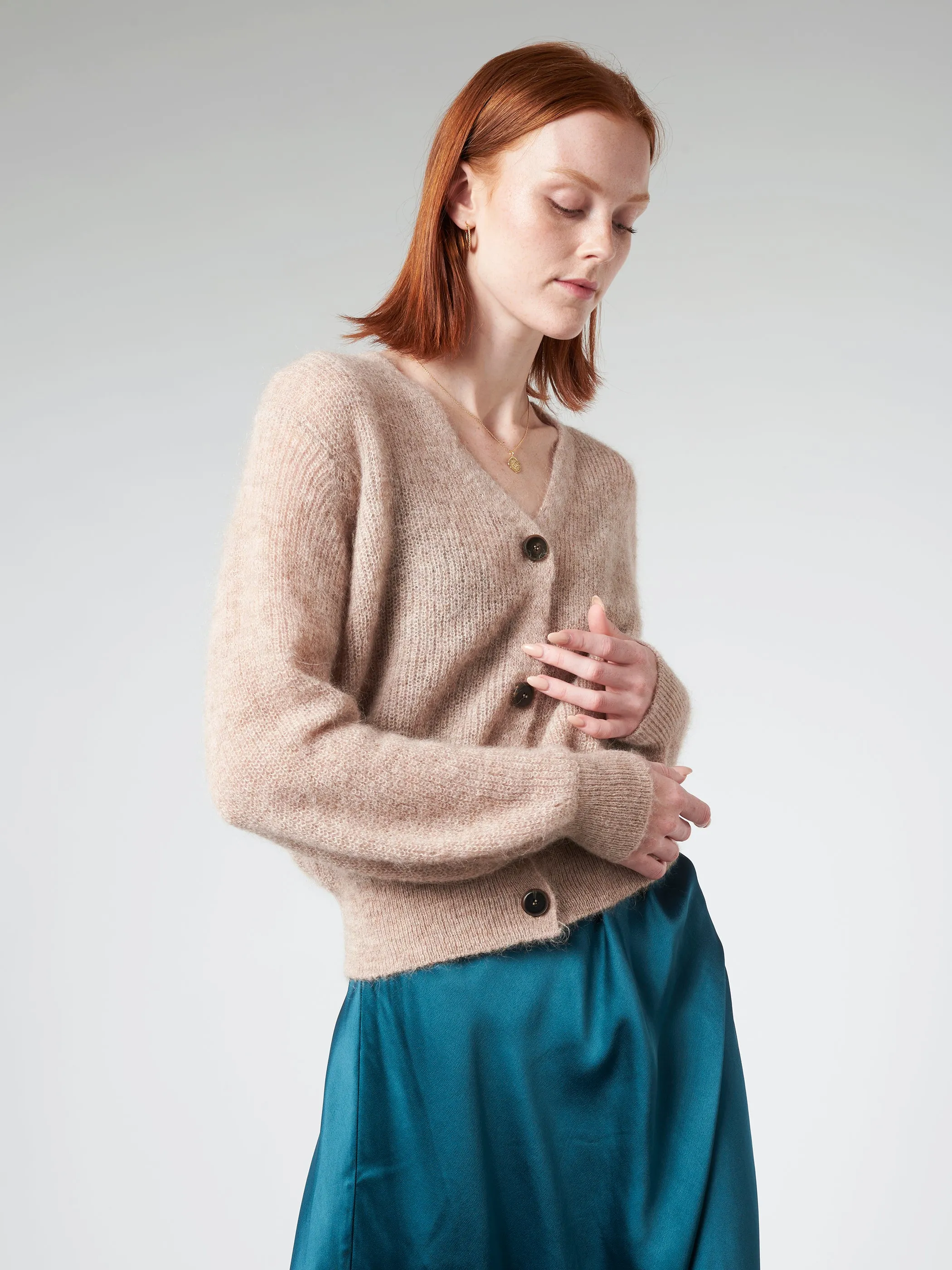 Mohair Cardigan sold by gravitypope product image thumbnail 4