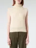 Knitted Vest With High Collar sold by gravitypope