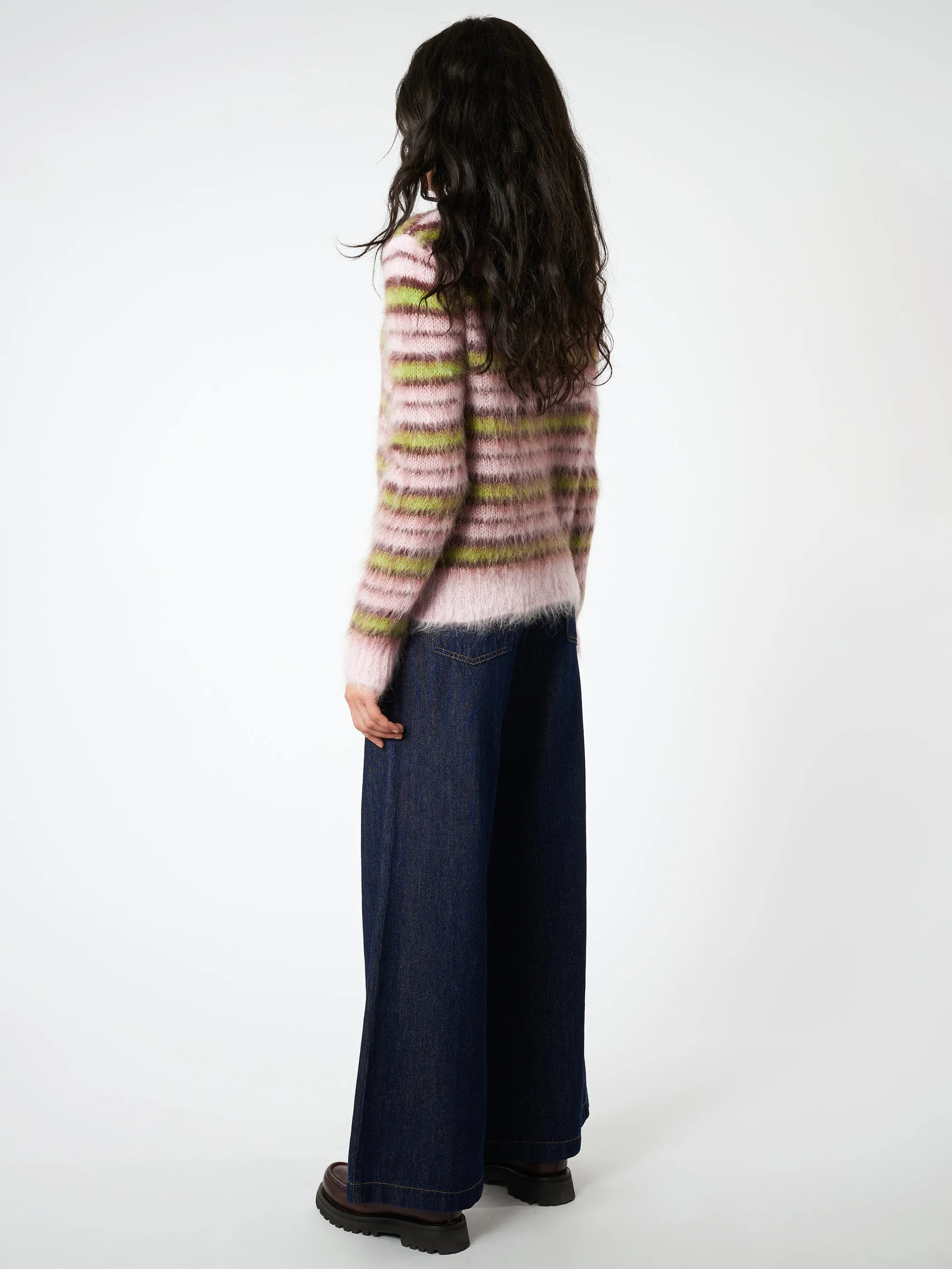 Striped Mohair And Wool Sweater sold by gravitypope product image thumbnail 3