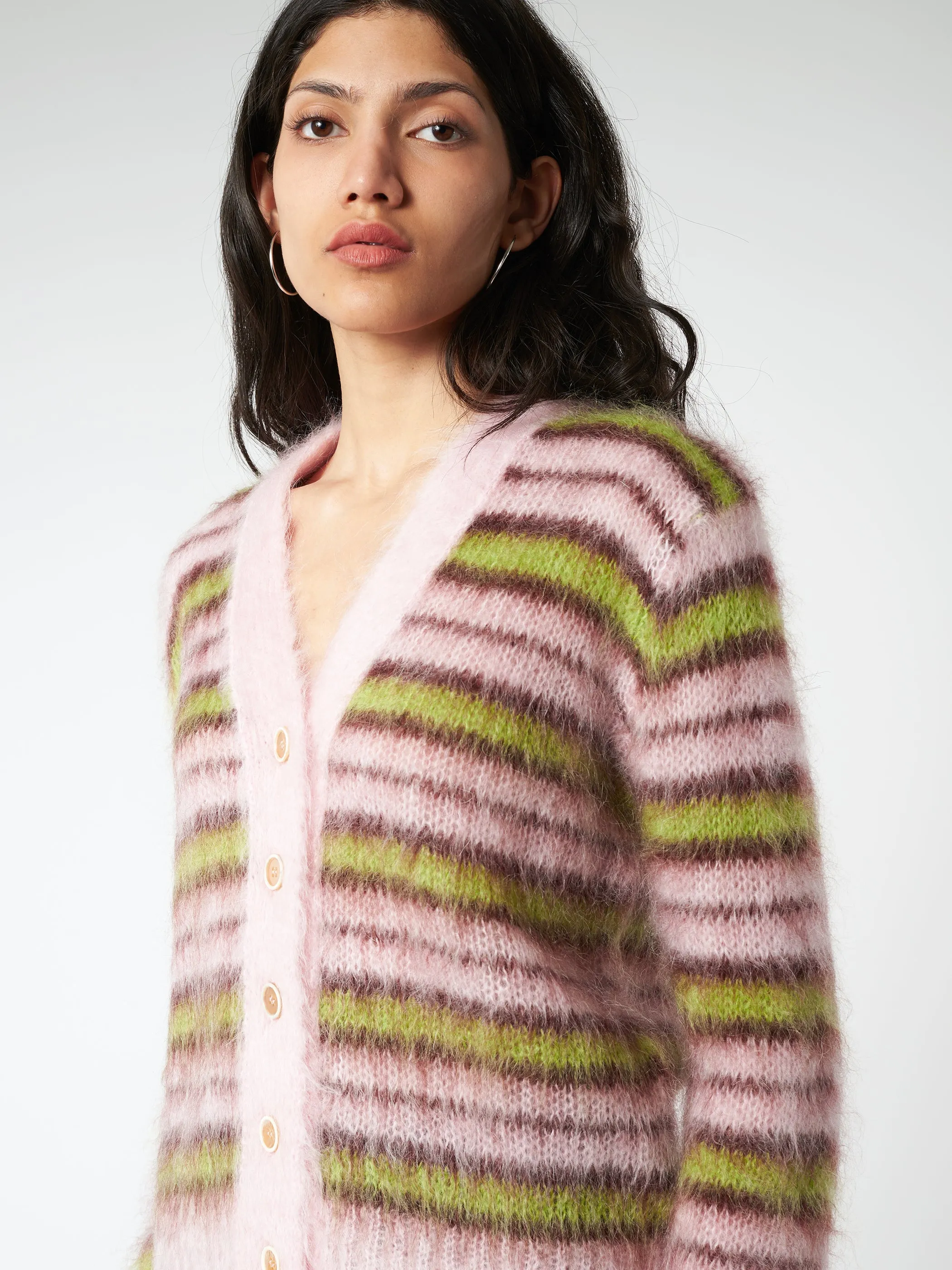 Mohair Cardigan sold by gravitypope product image thumbnail 4