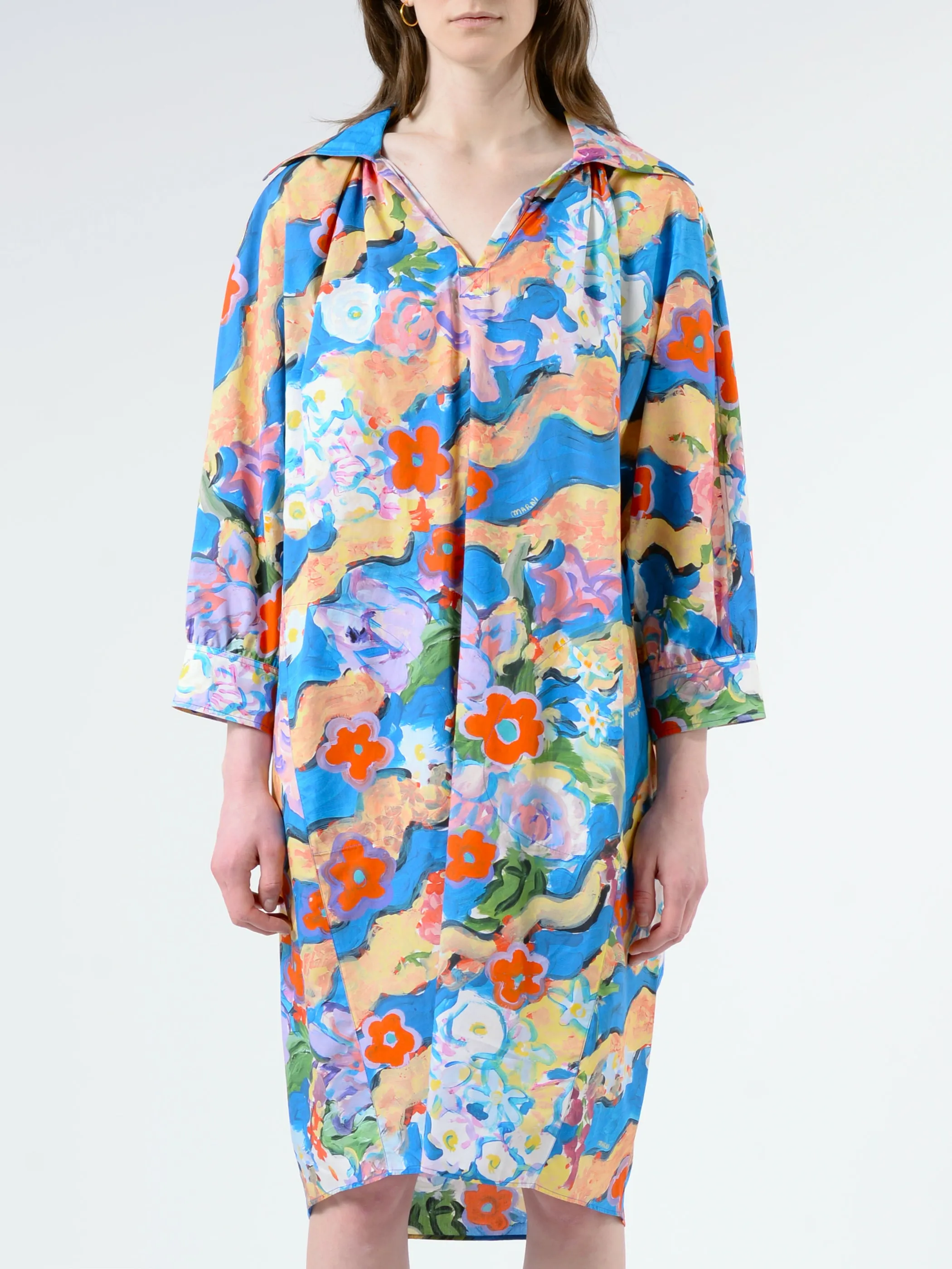 Printed Poplin Dress sold by gravitypope