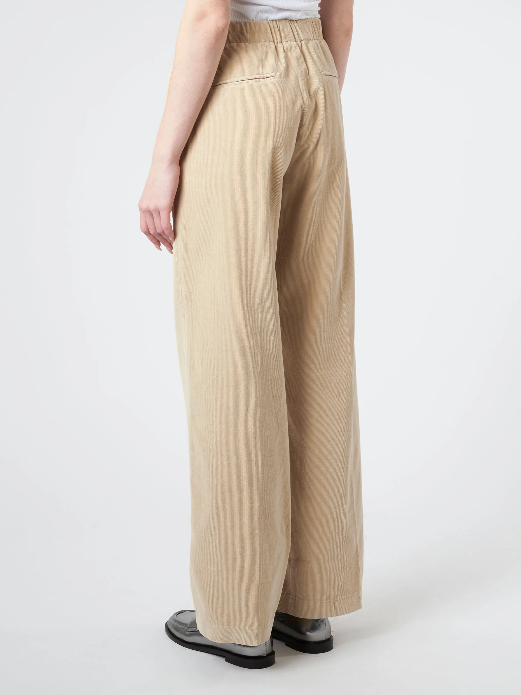 Corduroy Wide Leg Trousers sold by gravitypope product image thumbnail 2
