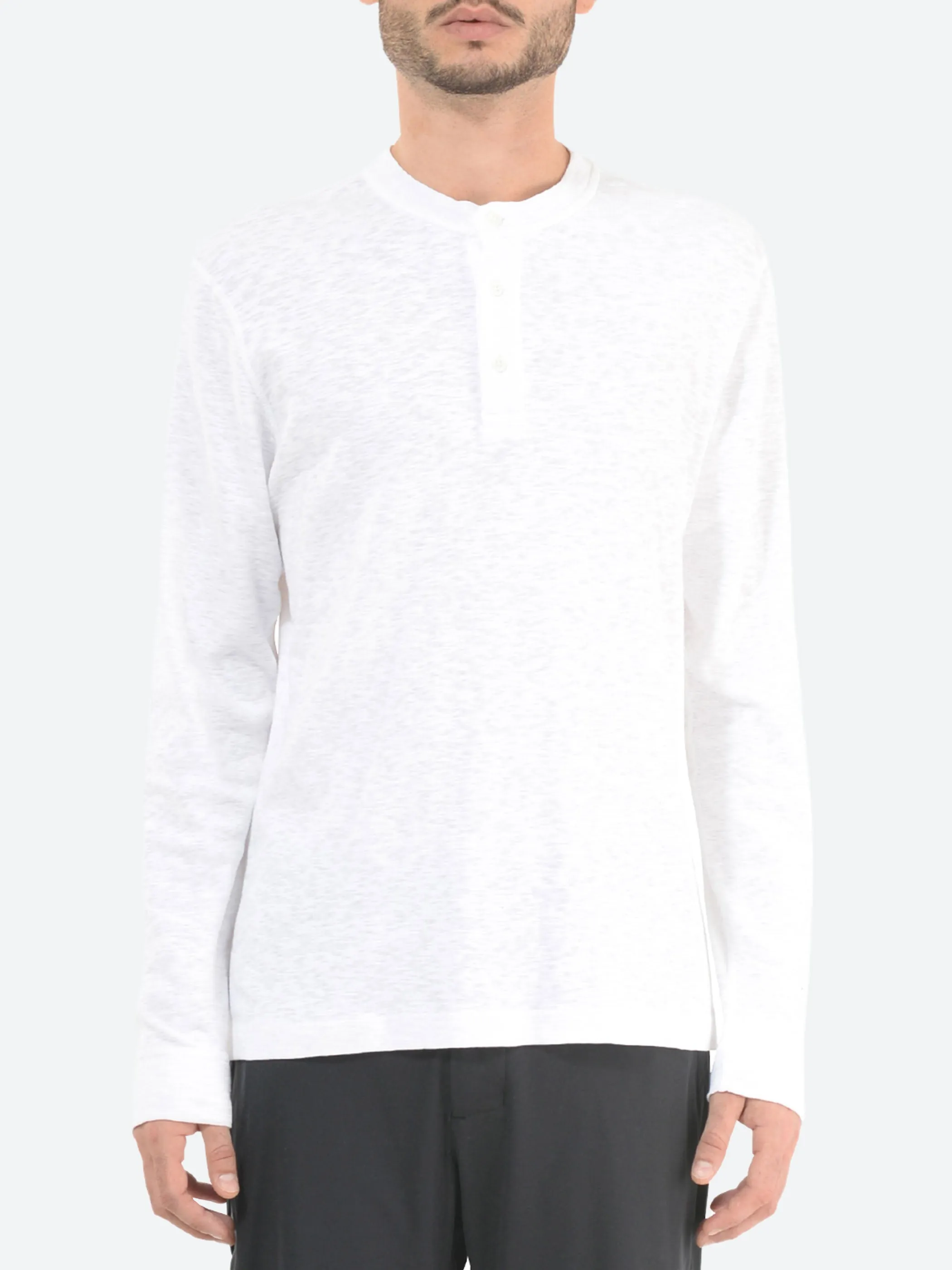 1x1 Slub Henley sold by gravitypope